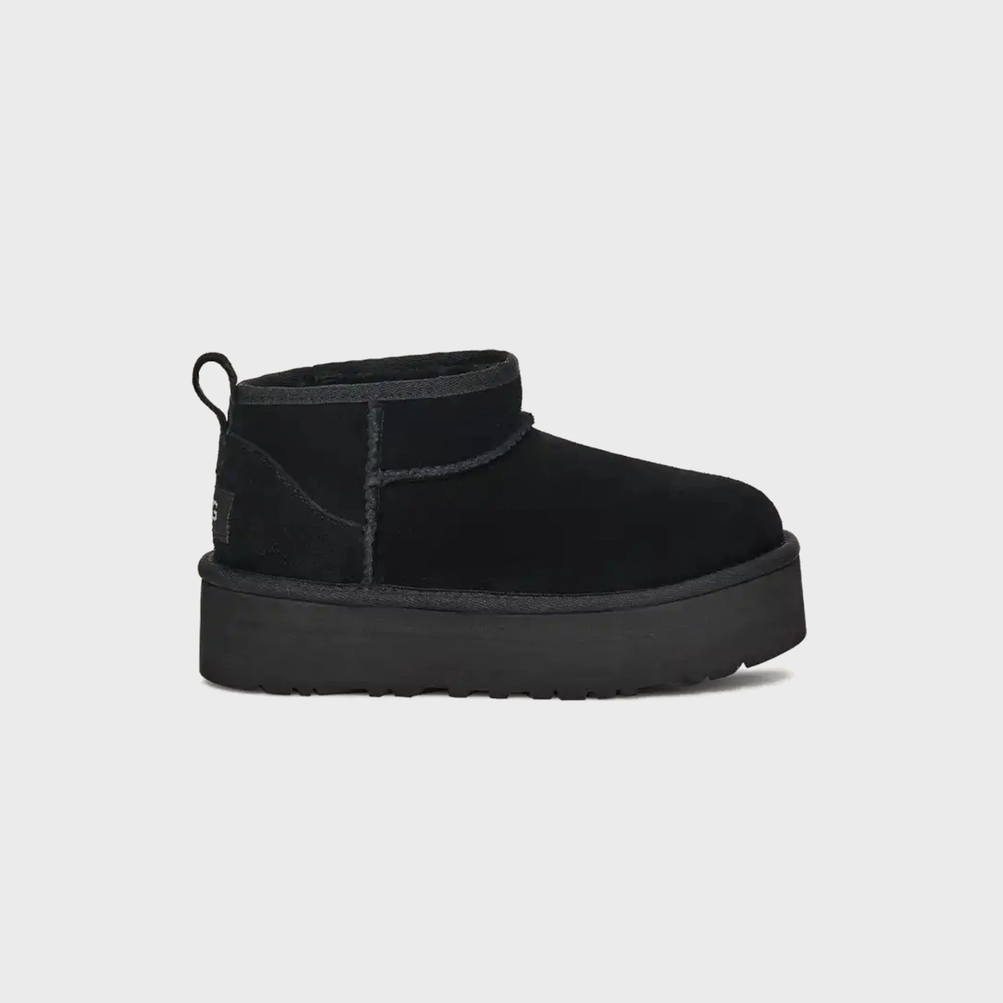 UGG Kids Classic Ultra Mini - Platform Black