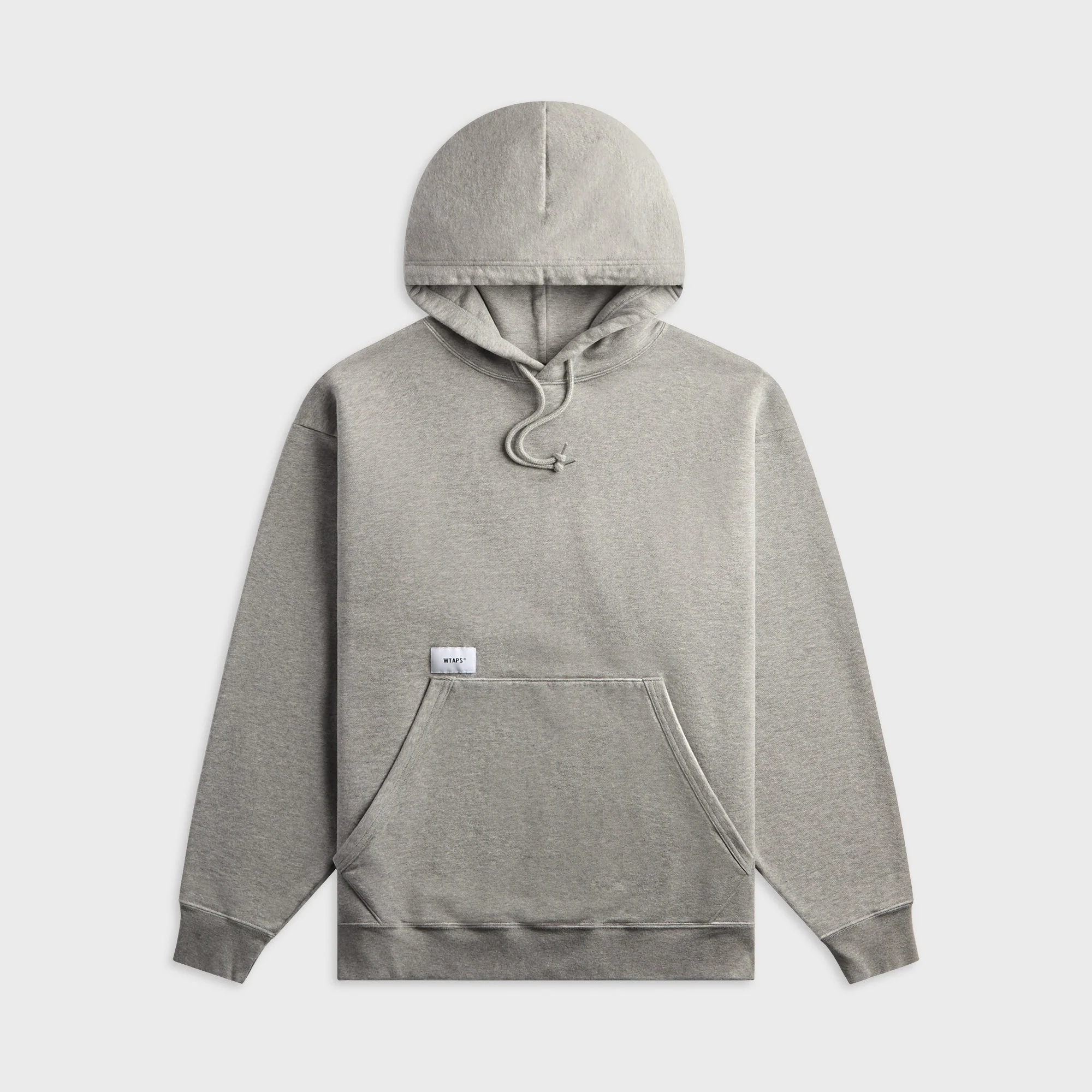 WTAPS Sign-YD Cotton Hoody - Ash Gray