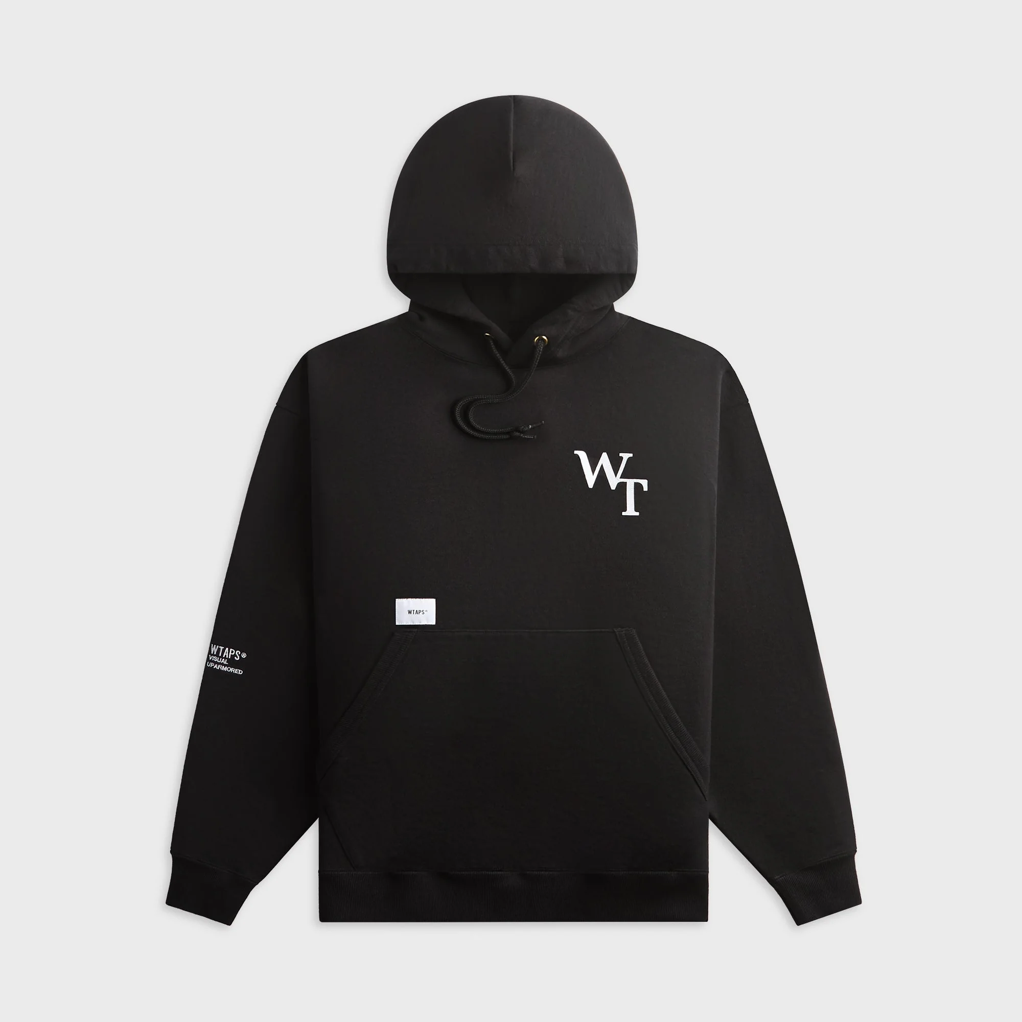 WTAPS Academy Cotton Hoody - Black