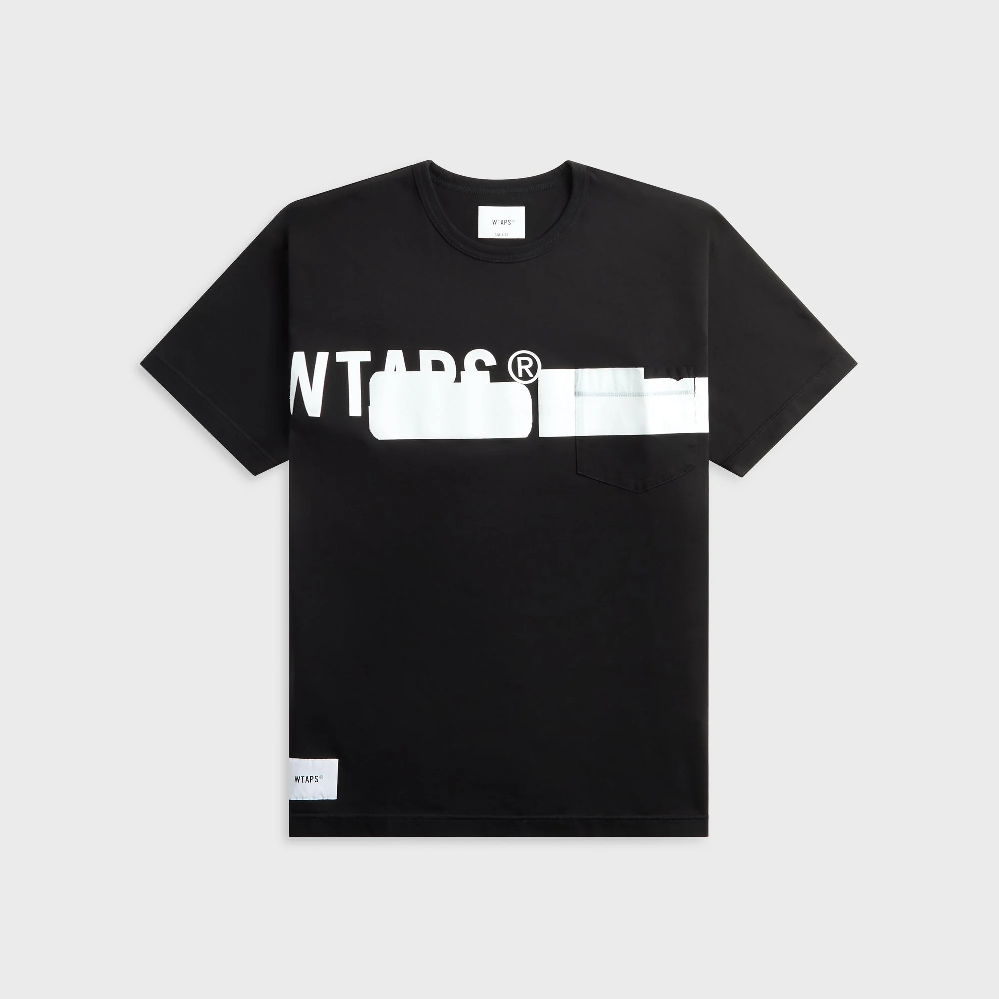 WTAPS Lim Short Sleeve Cotton Tee - Black