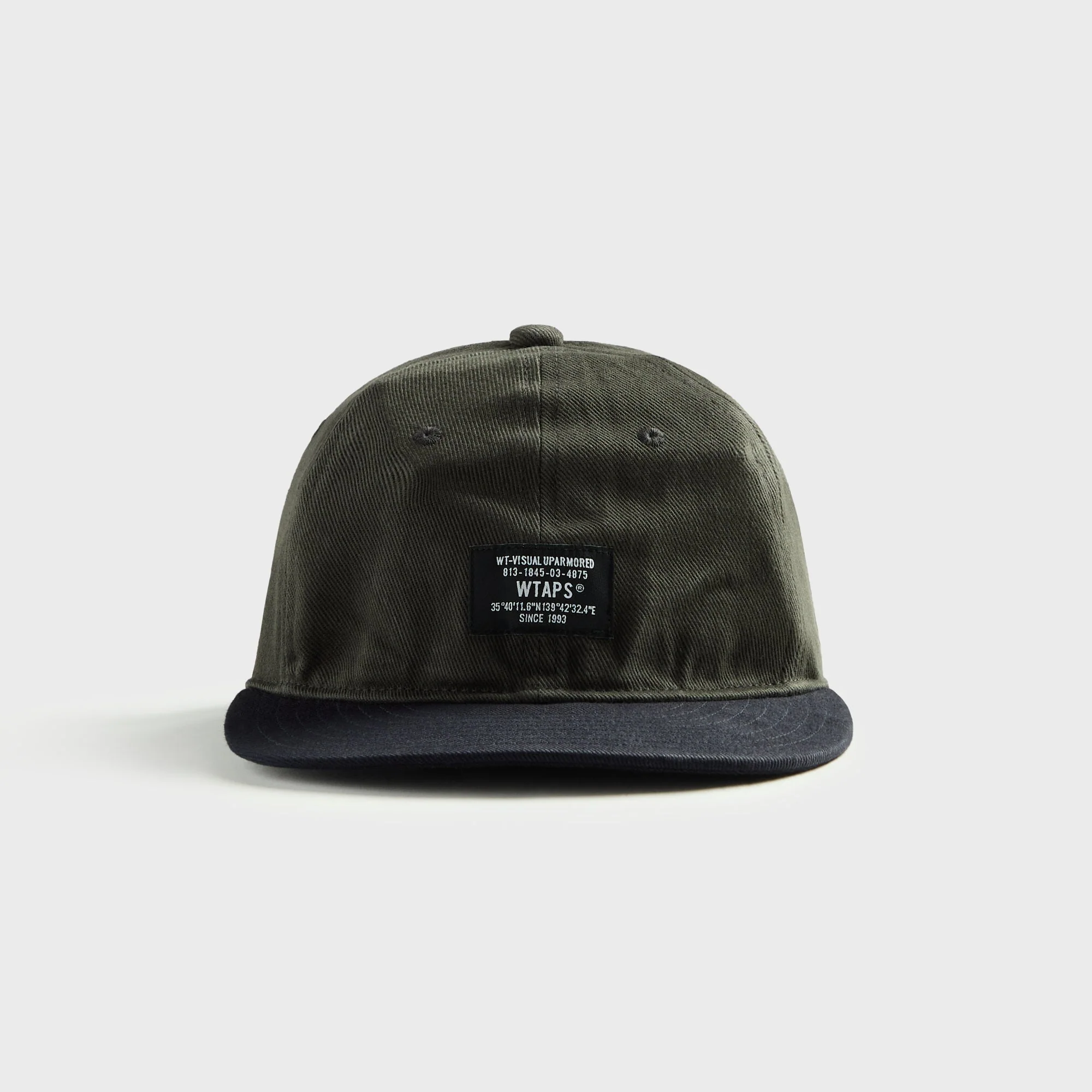 WTAPS T-6M 04 Cotton Twill Cap - Charcoal