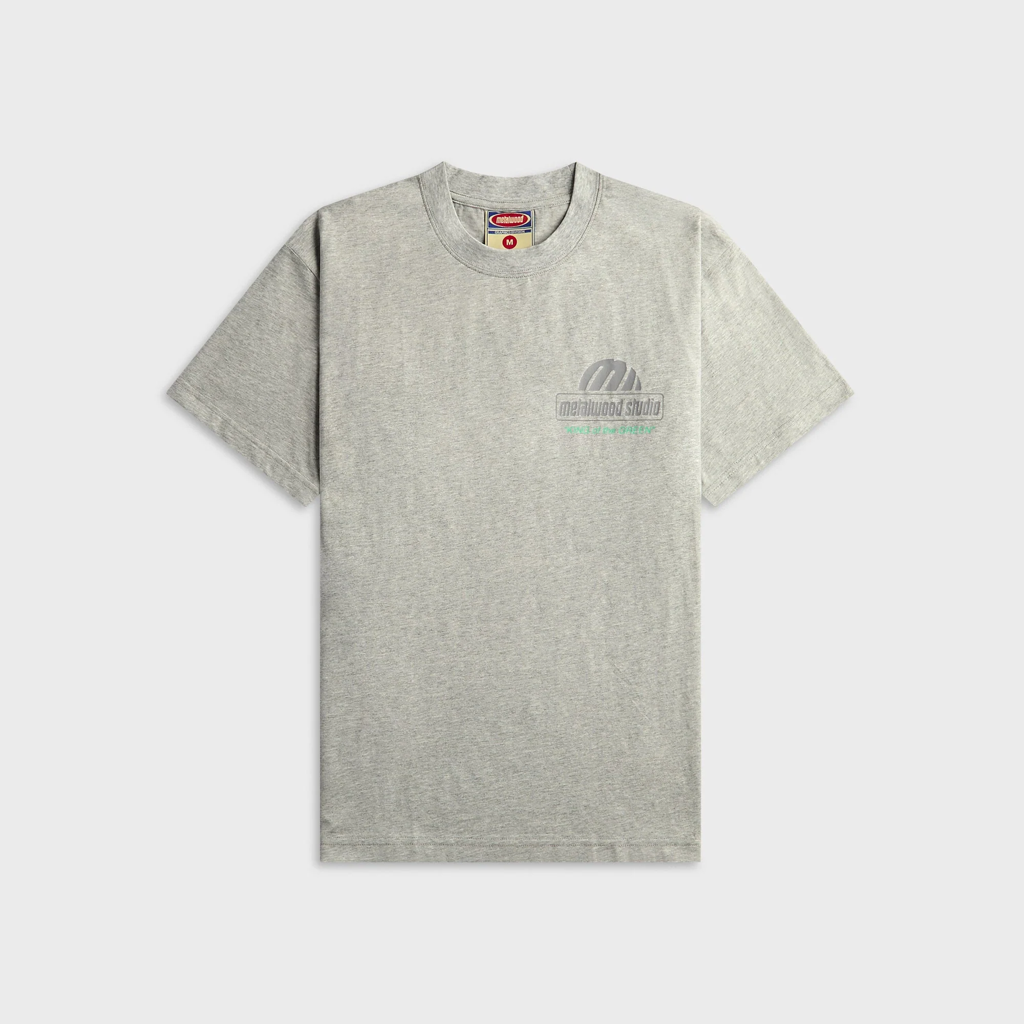 Metalwood King Of The Greens Tee - Heather Grey