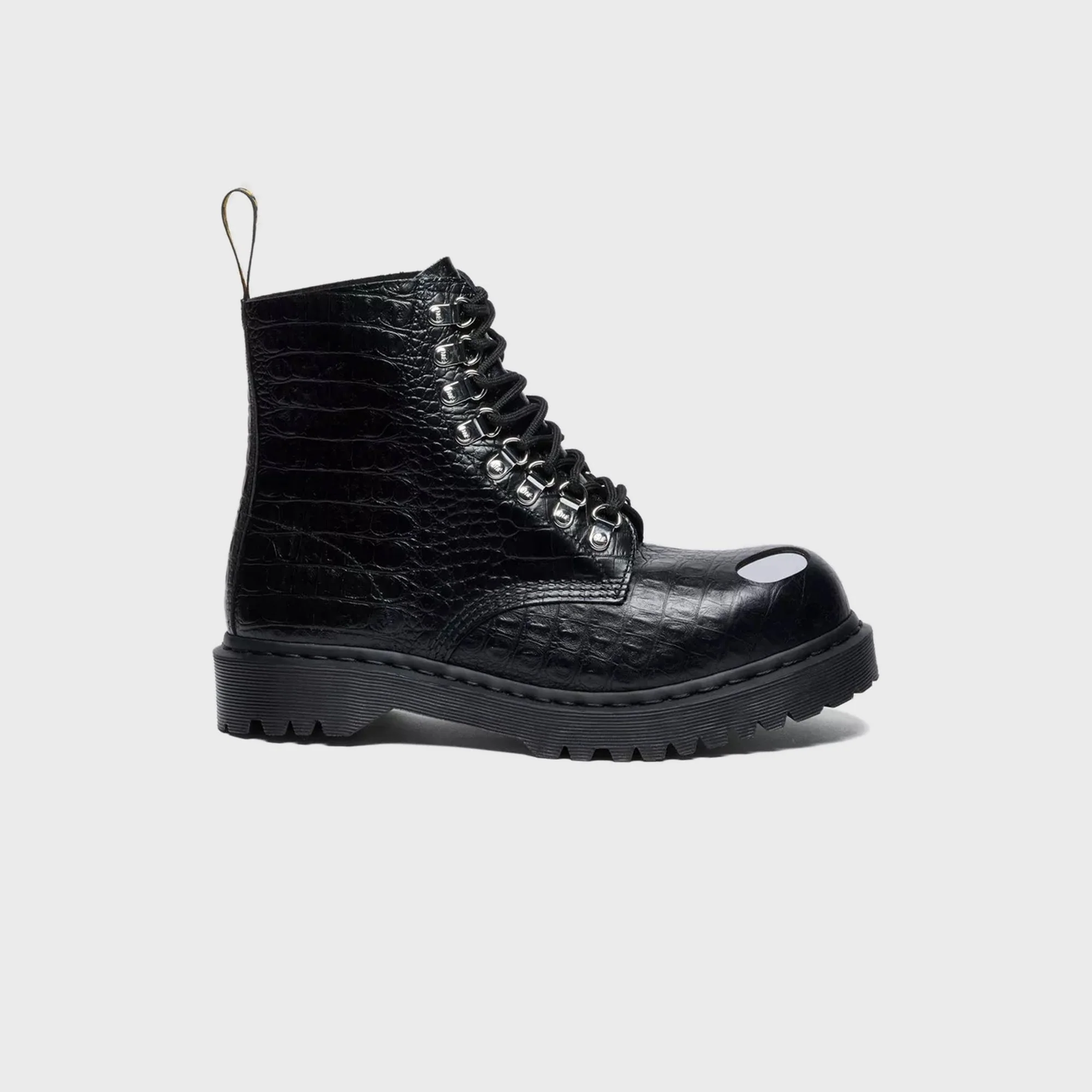 Dr. Martens Analine Croc Emboss 1460 Pascal - Black