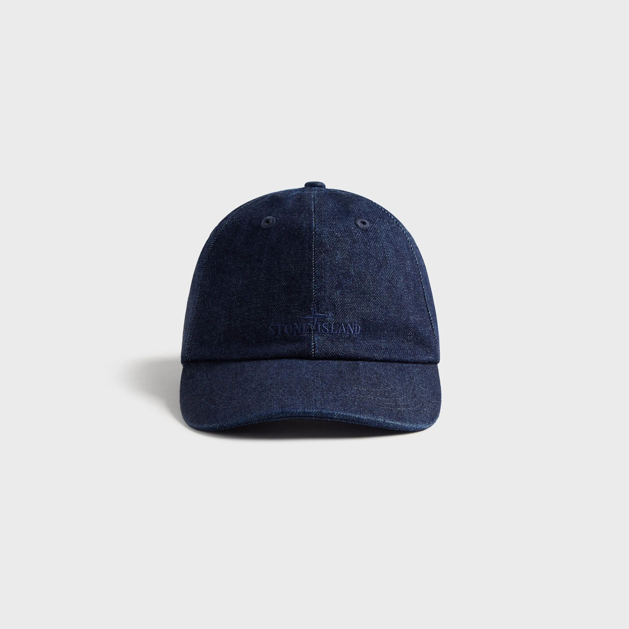 Stone Island Denim Research Baseball Cap - Blue Rinse
