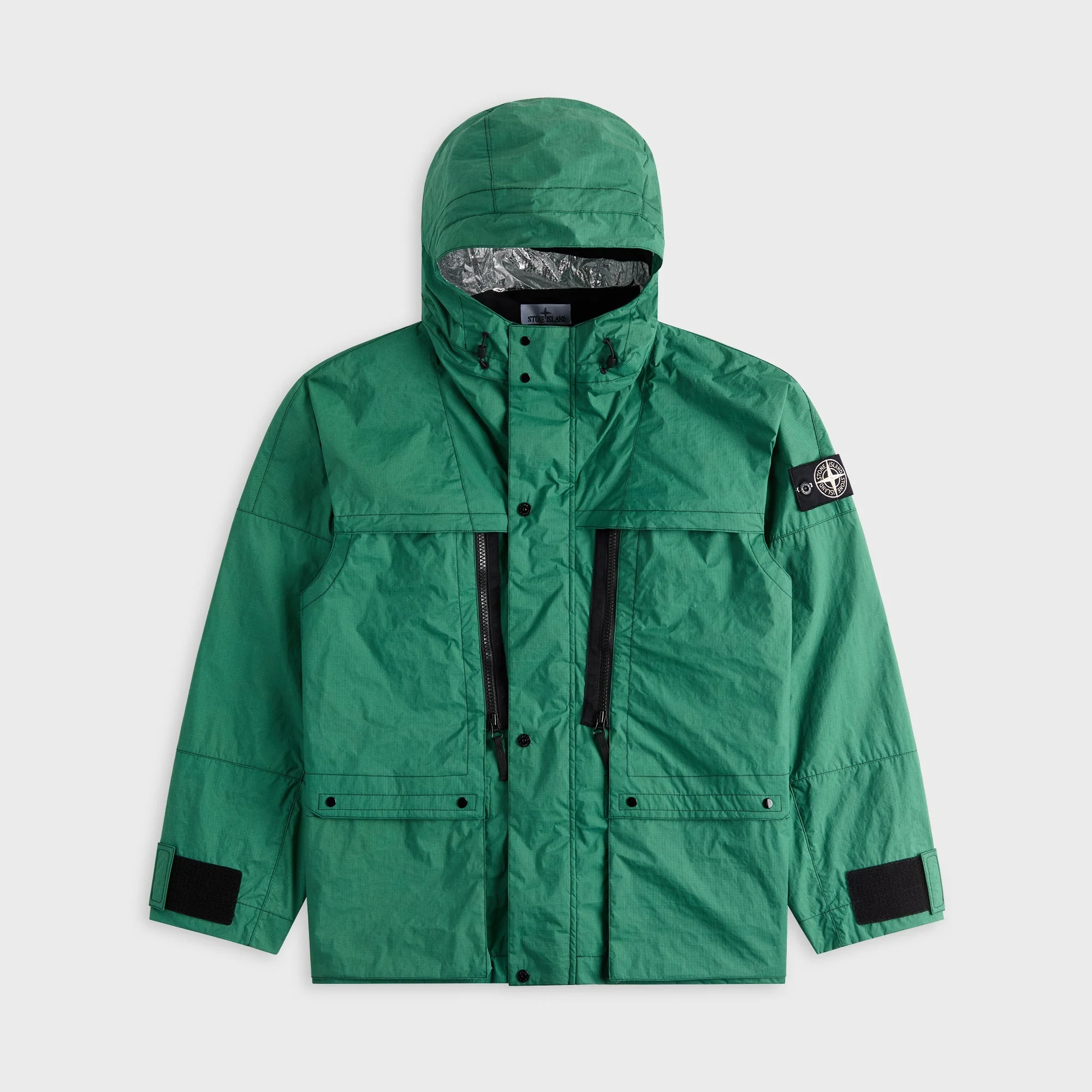 Stone Island Lamina Ripstop Heat Reactive Jacket - Malachite