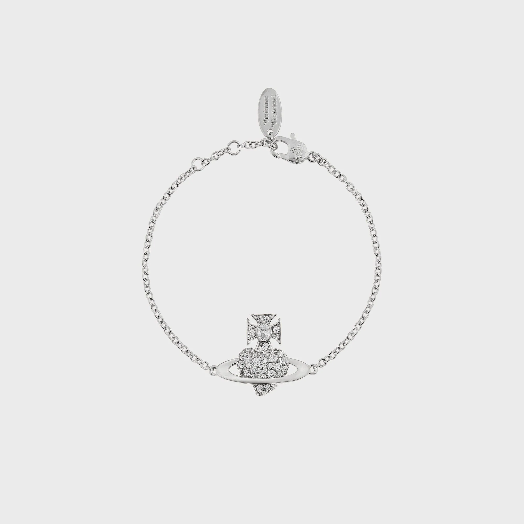 Vivienne Westwood Valentine's Agnatha Bracelet - Silver