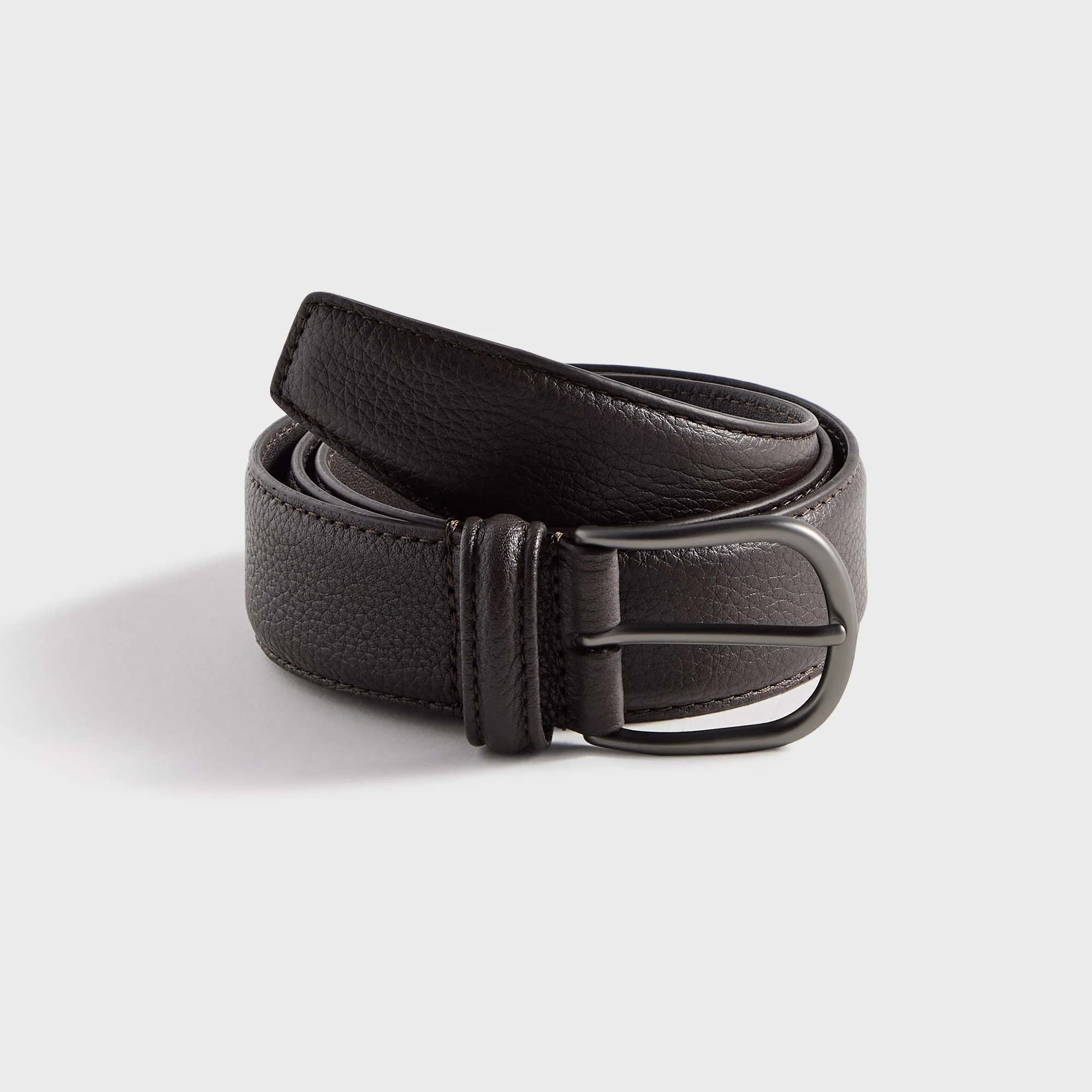 Anderson's Brown Leather Belt - Brown