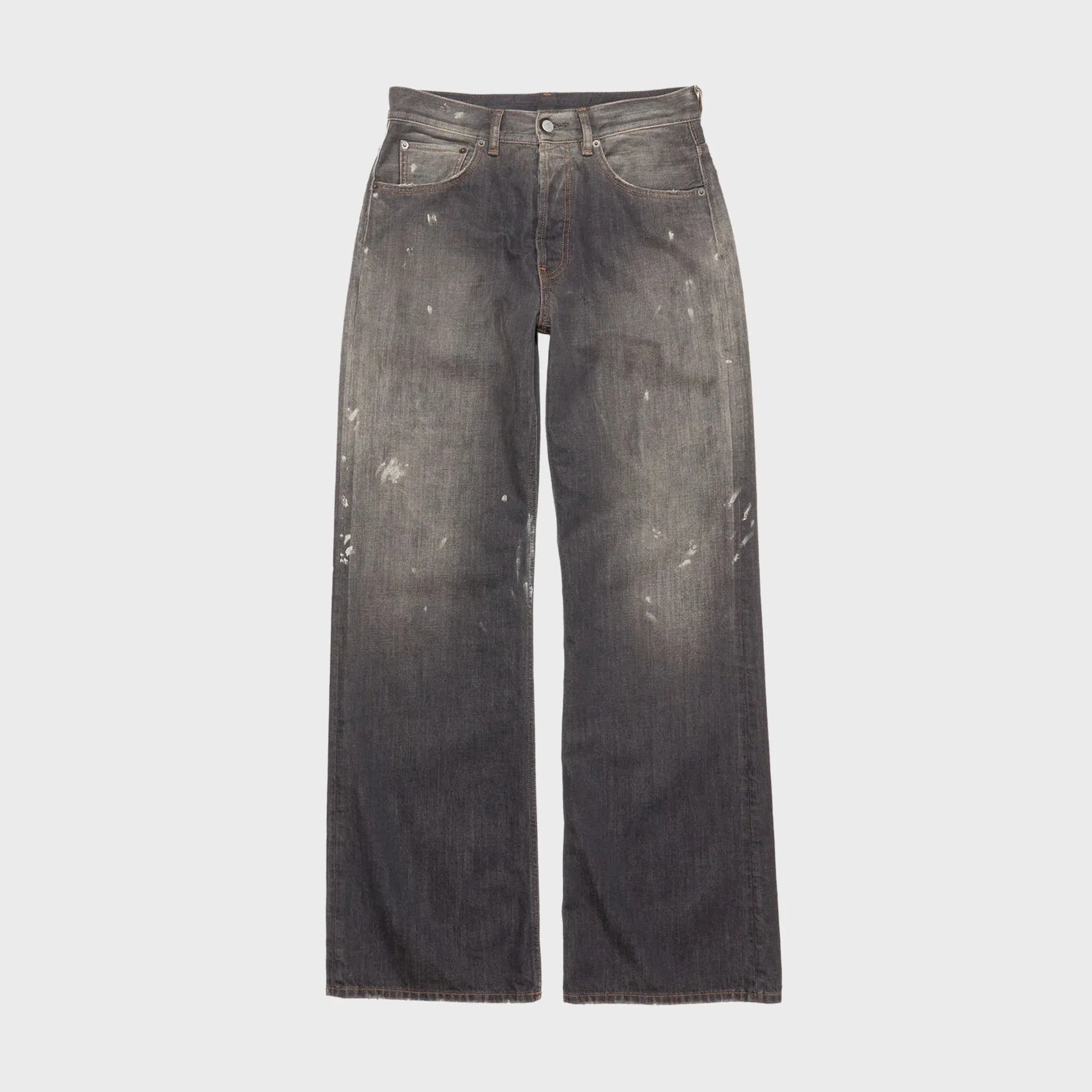 Acne Studios 2021M Regular Fit Jean - Black