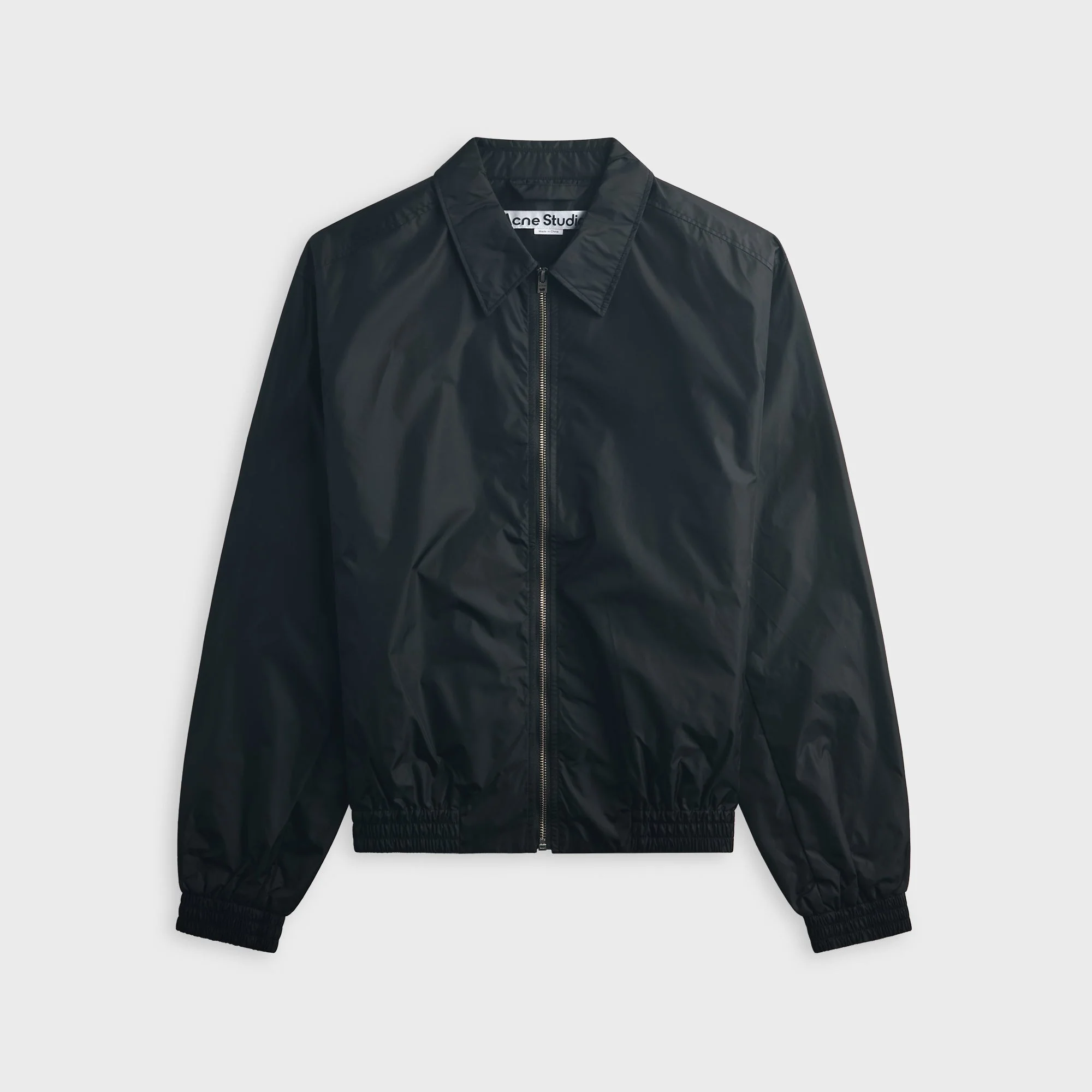 Acne Studios Lightweight Nylon Jacket - Black