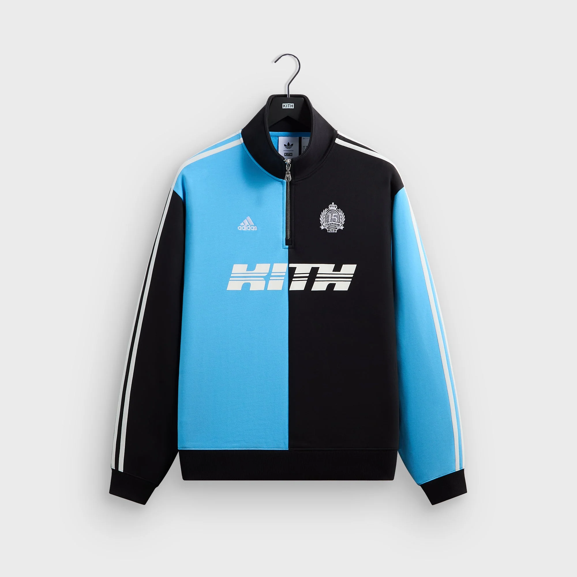 Kith & Messi for adidas Football Fleece Quarter Zip - Night Navy