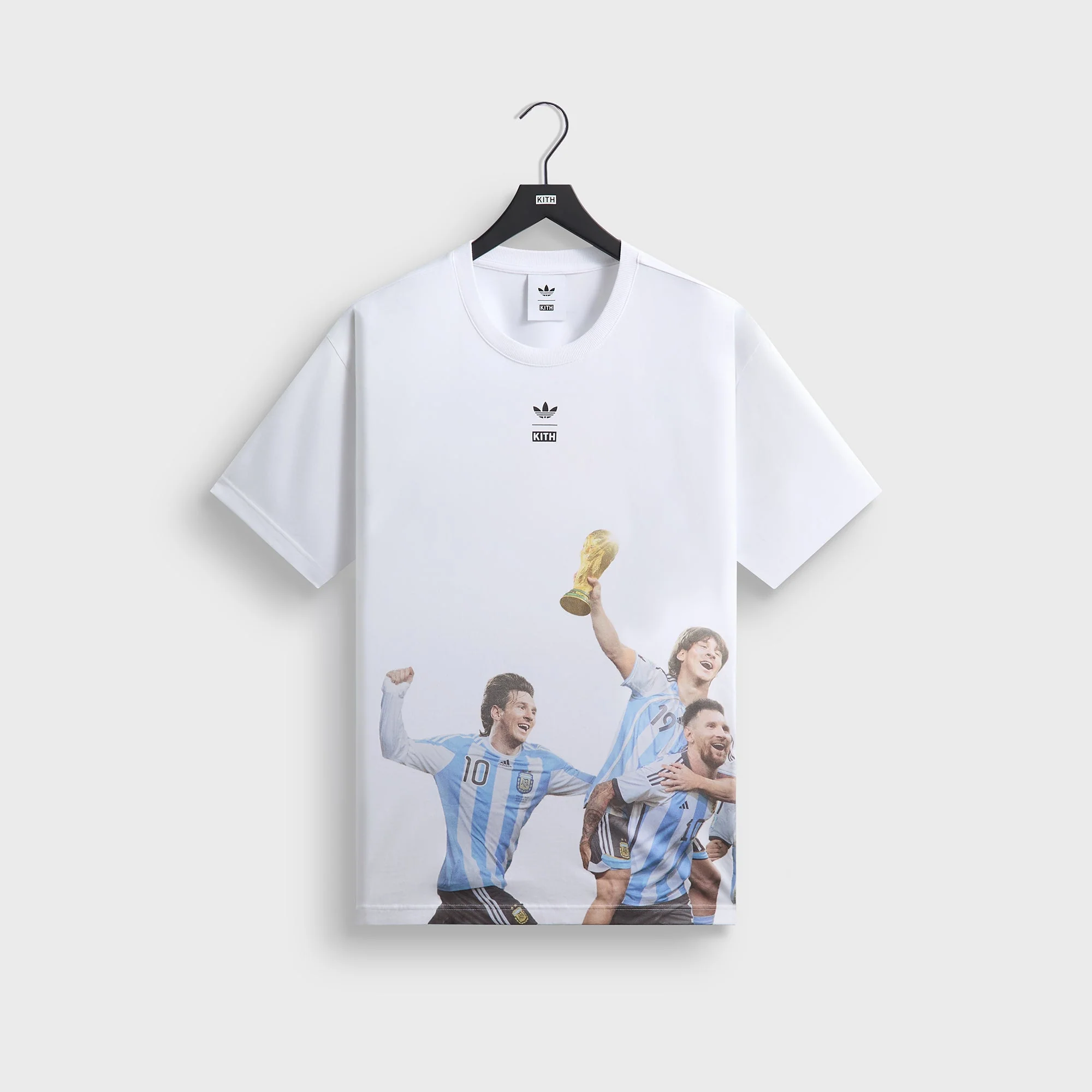 Kith & Messi for adidas Football World Cup Graphic Tee - White