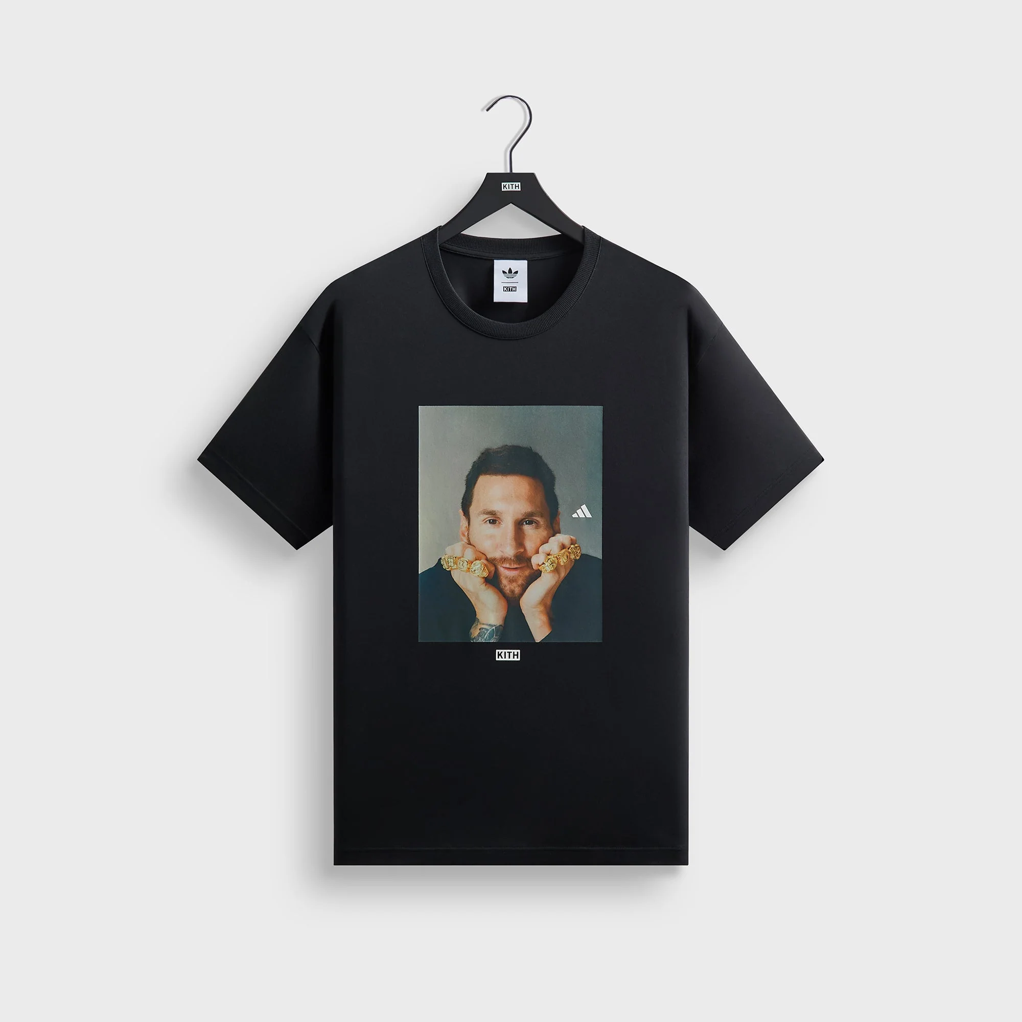 Kith & Messi for adidas Football Graphic Tee - Black