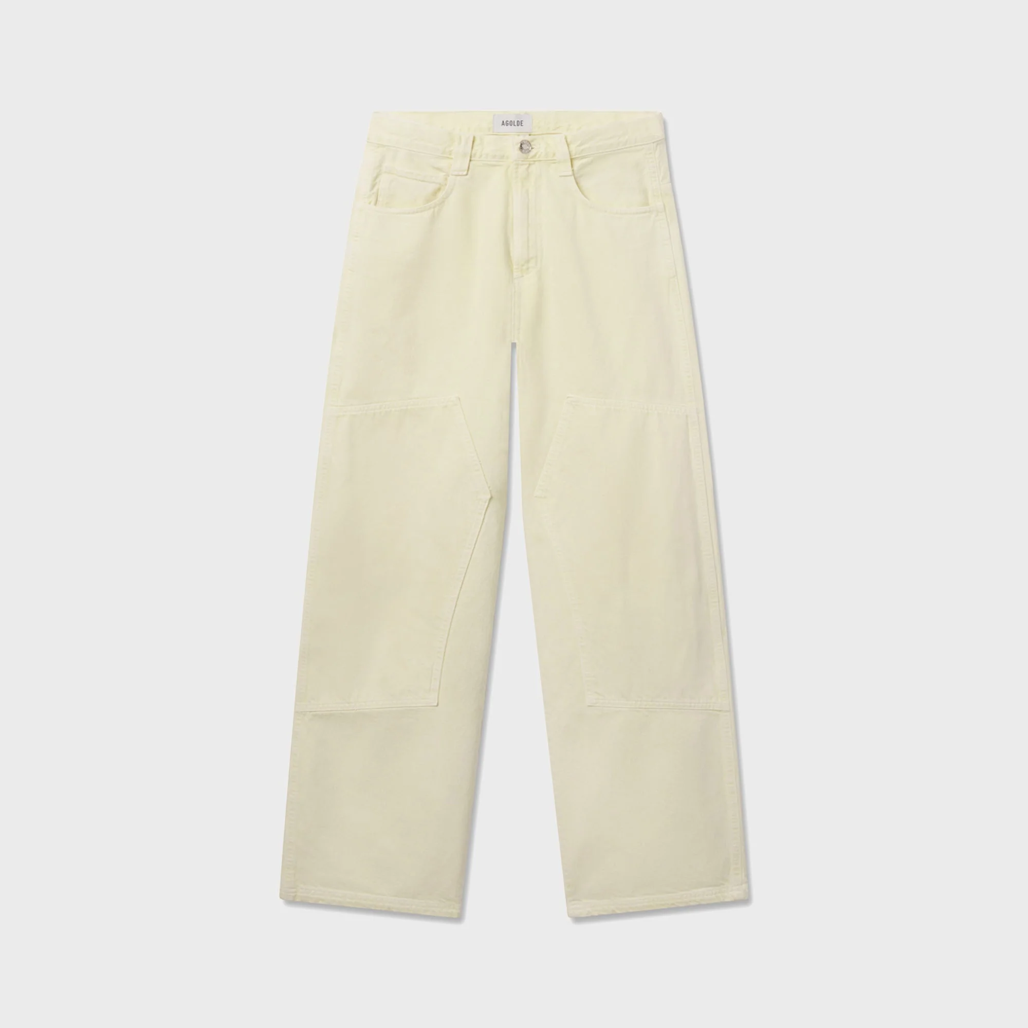 Agolde Laria Pieced Jean - Lemon Zest