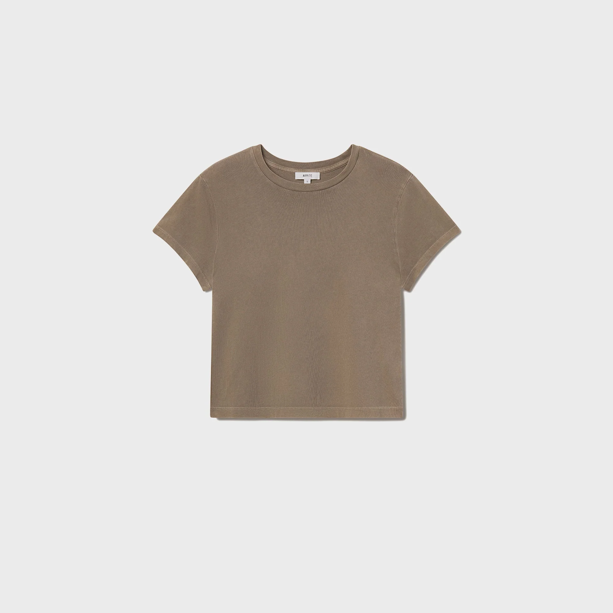 Agolde Adine Shrunken Tee - Trail