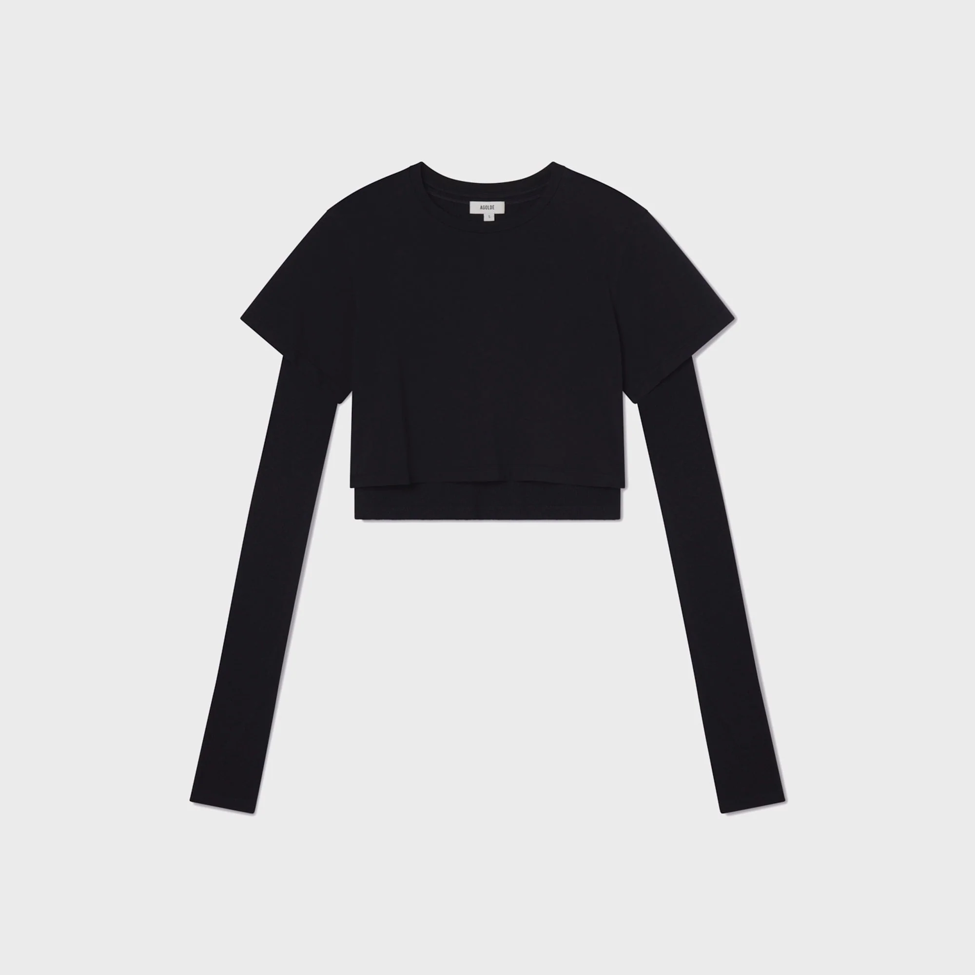 Agolde Romily Tee - White Ash