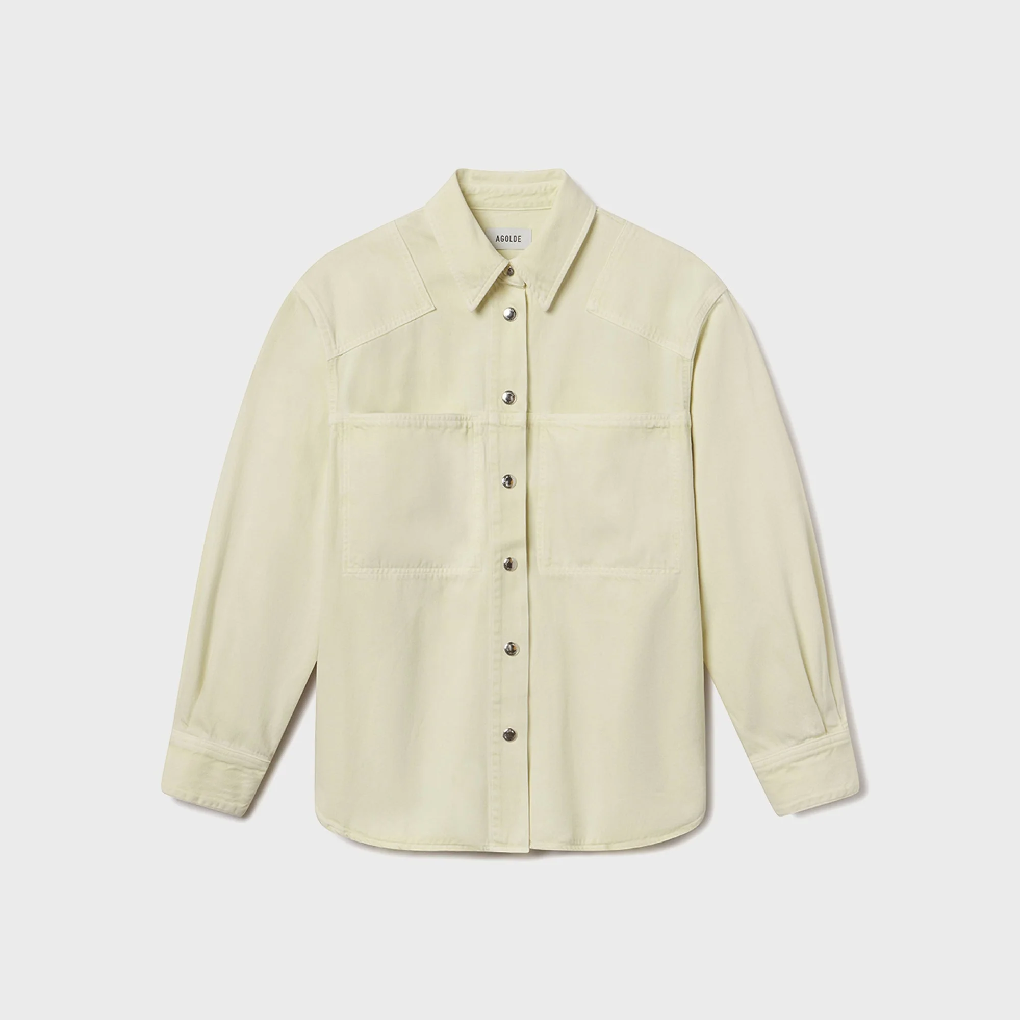 Agolde Laria Shirt - Lemon Zest