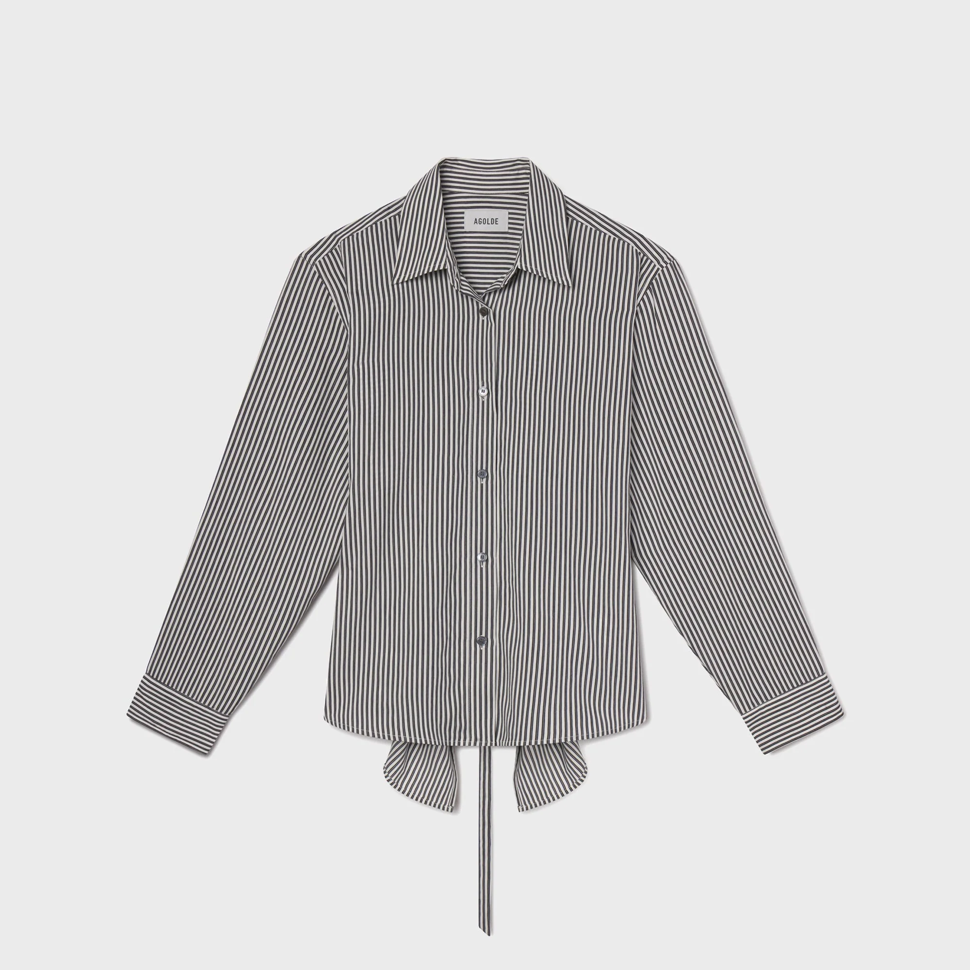 Agolde Theo Shirt - Solene Stripe
