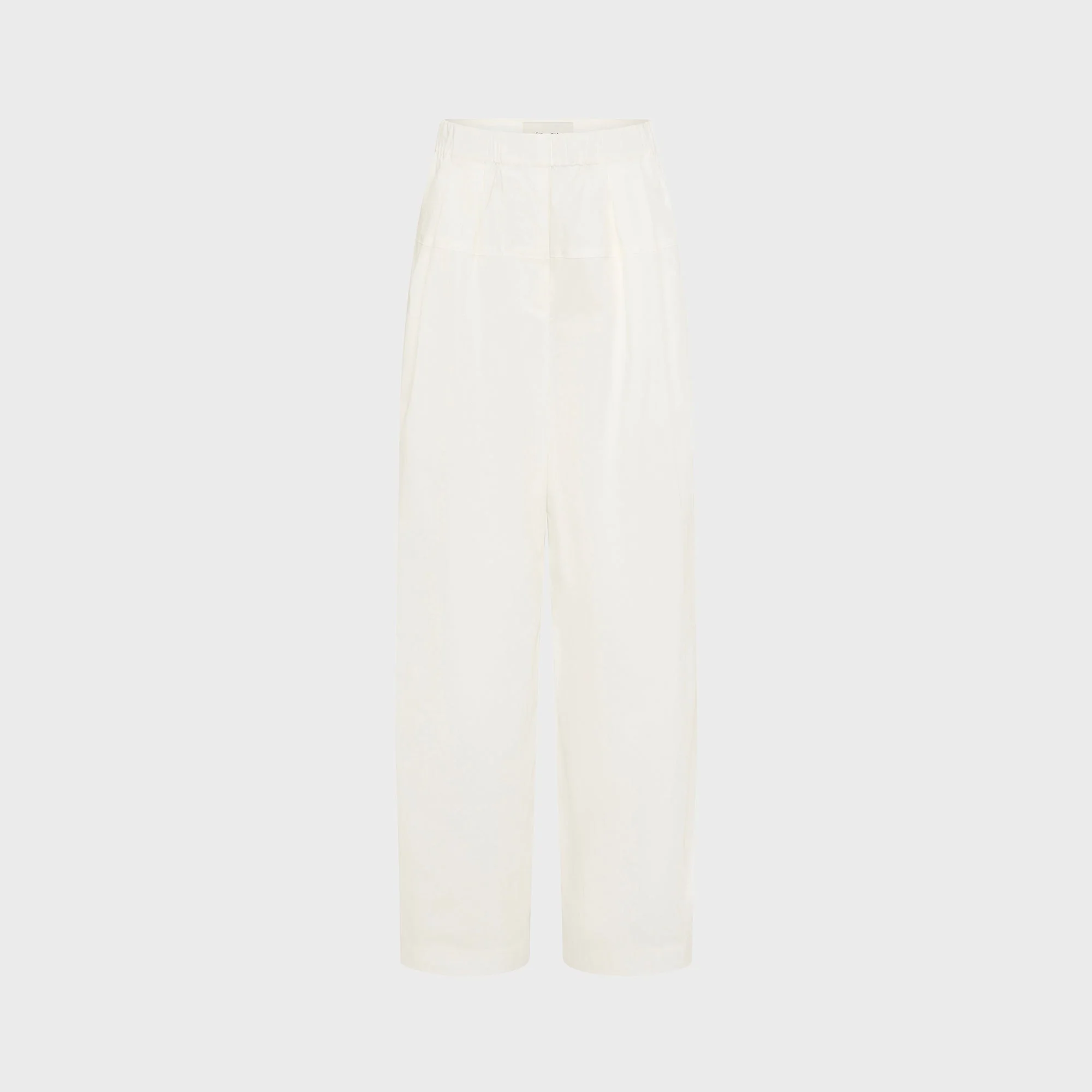 St. Agni Relaxed Pleat Pant - Off White