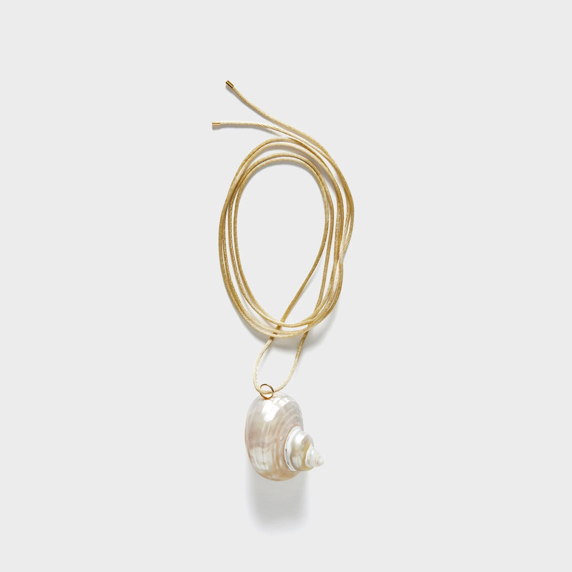 Anni Lu Shell On A String Necklace - Vanilla