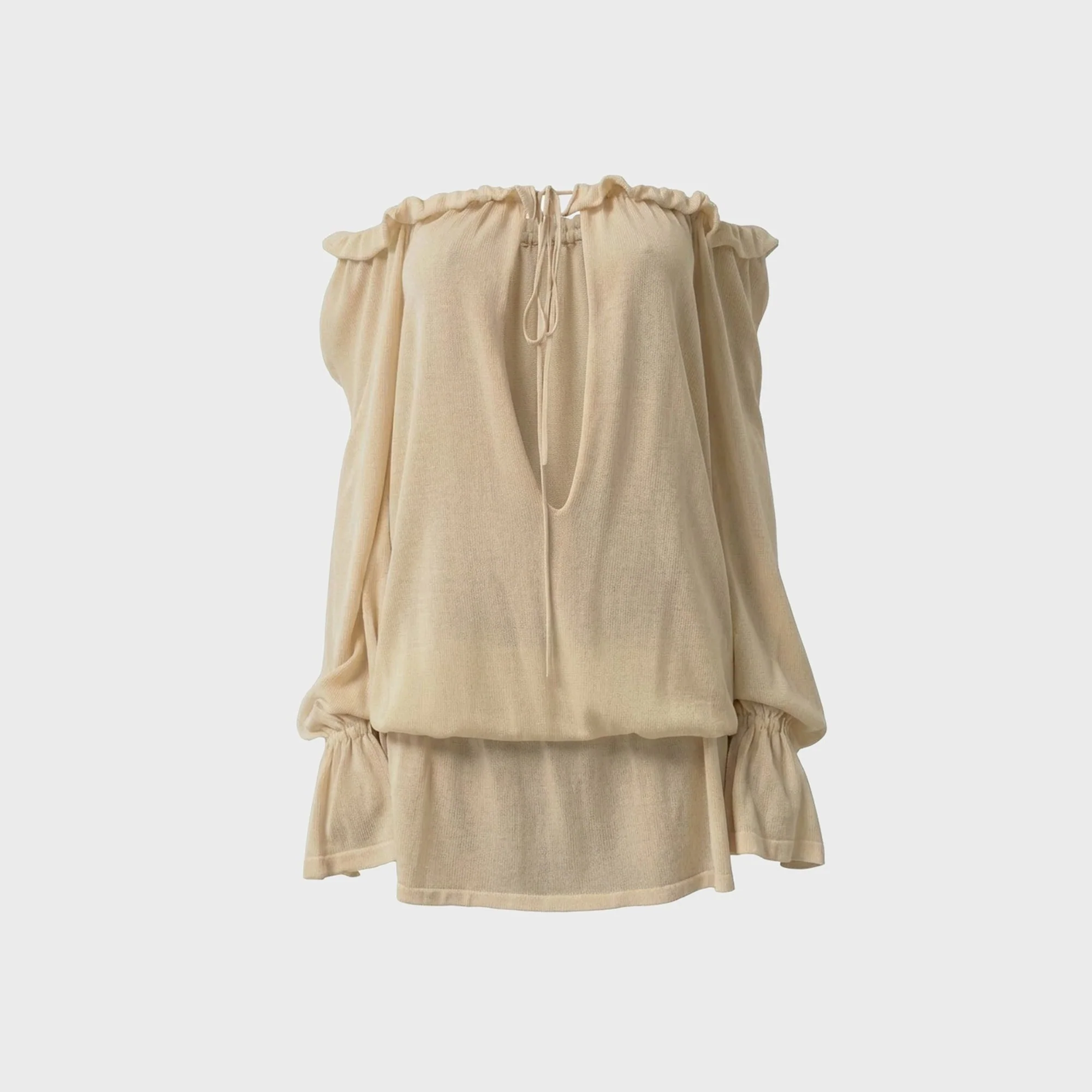 Aya Muse Cryo Dress - Buttercream