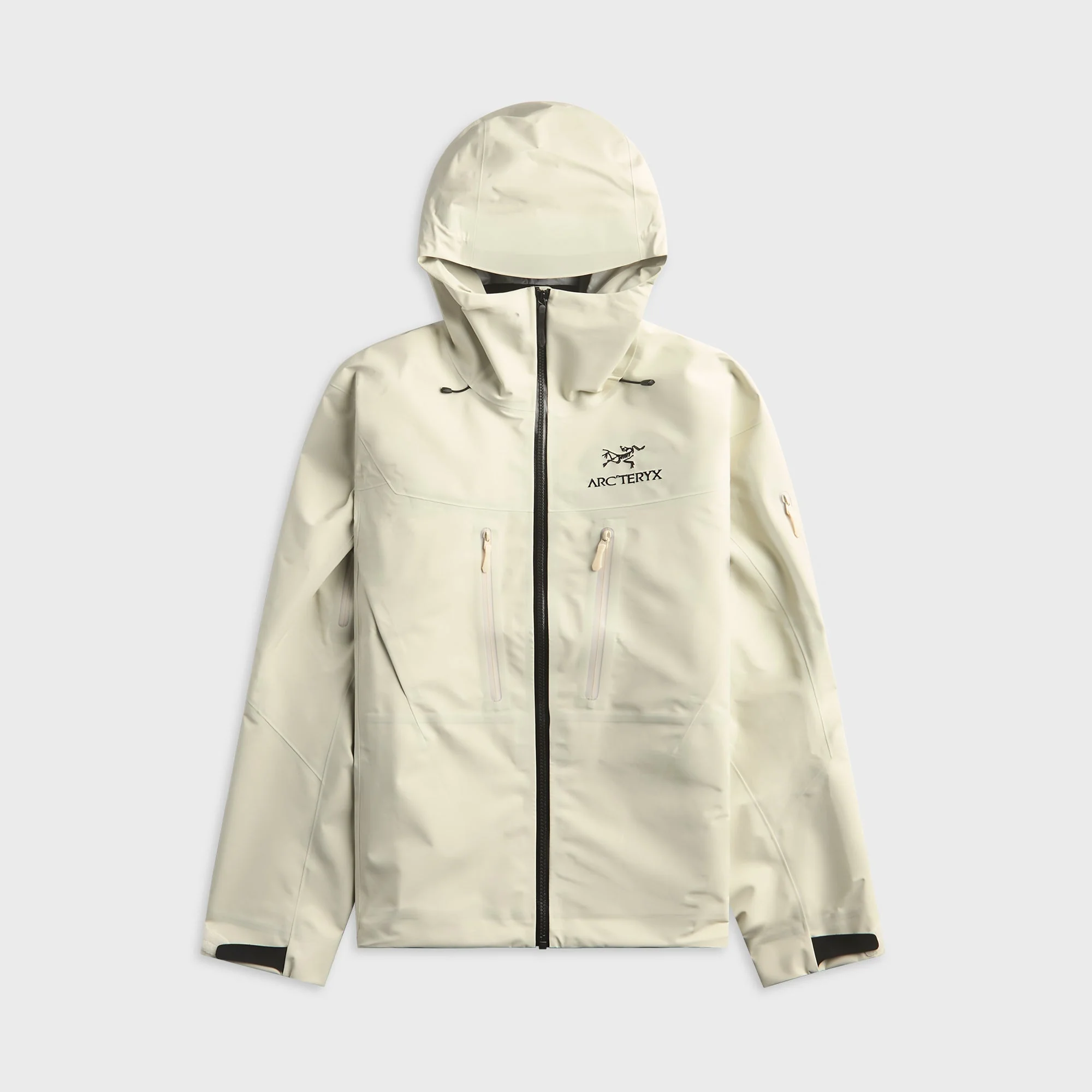 Arc'teryx Alpha SV Jacket - Sea Salt / Black
