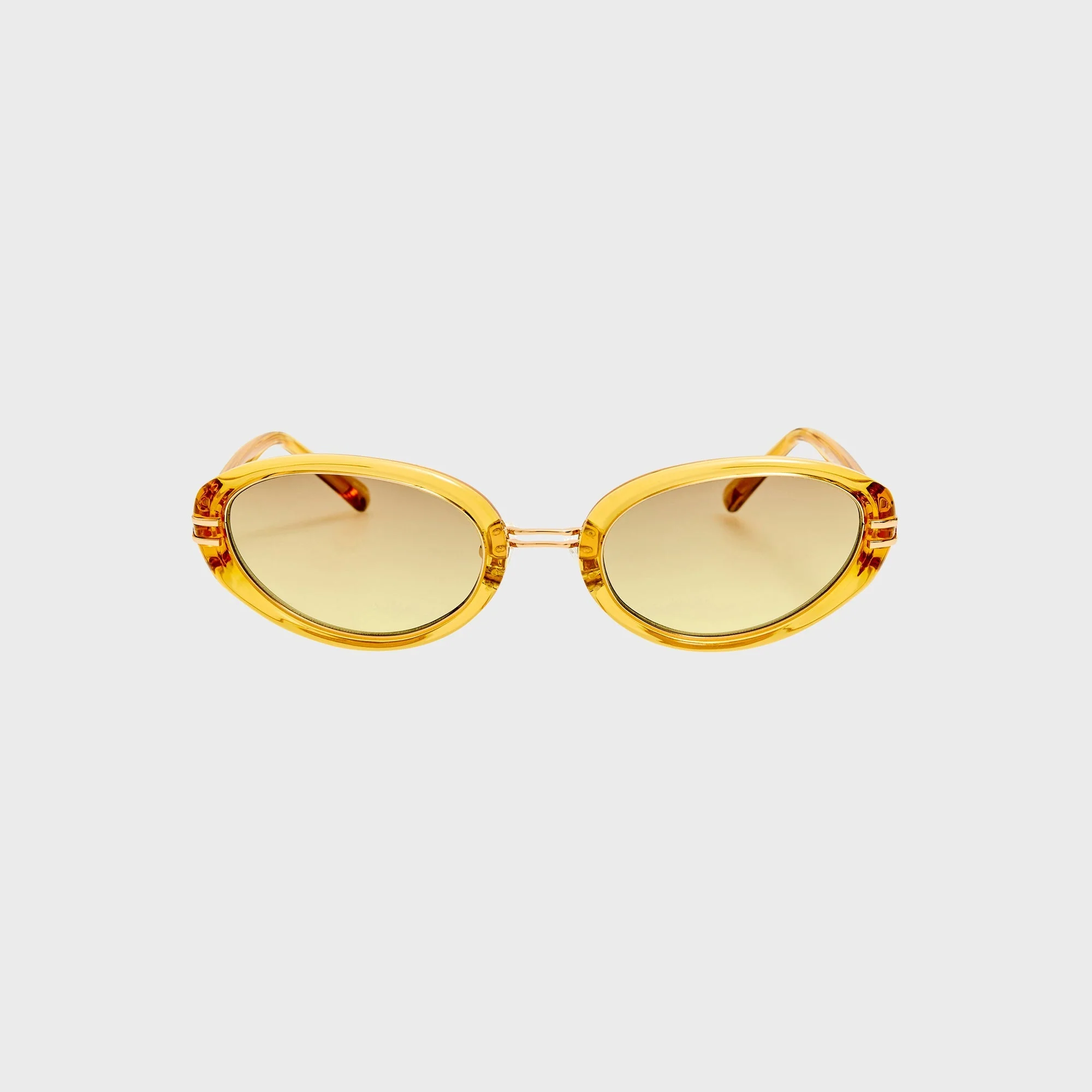 The Attico 83 Sunglasses - Yellow
