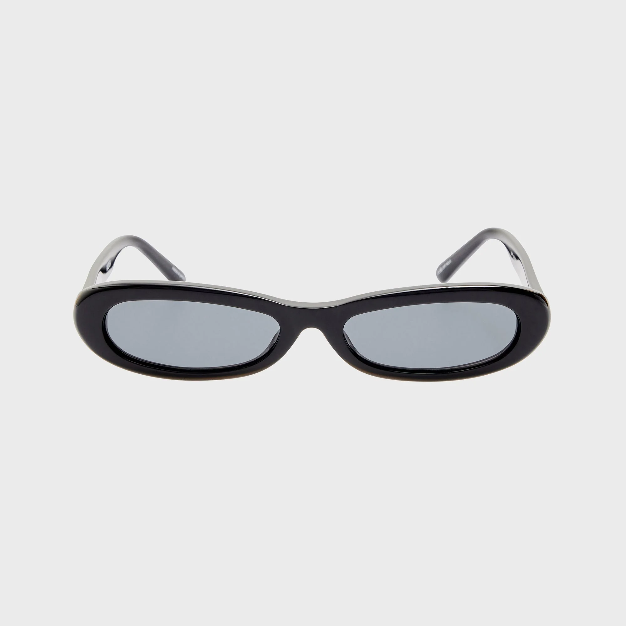 The Attico Andrea Sunglasses - Black / Silver / Grey
