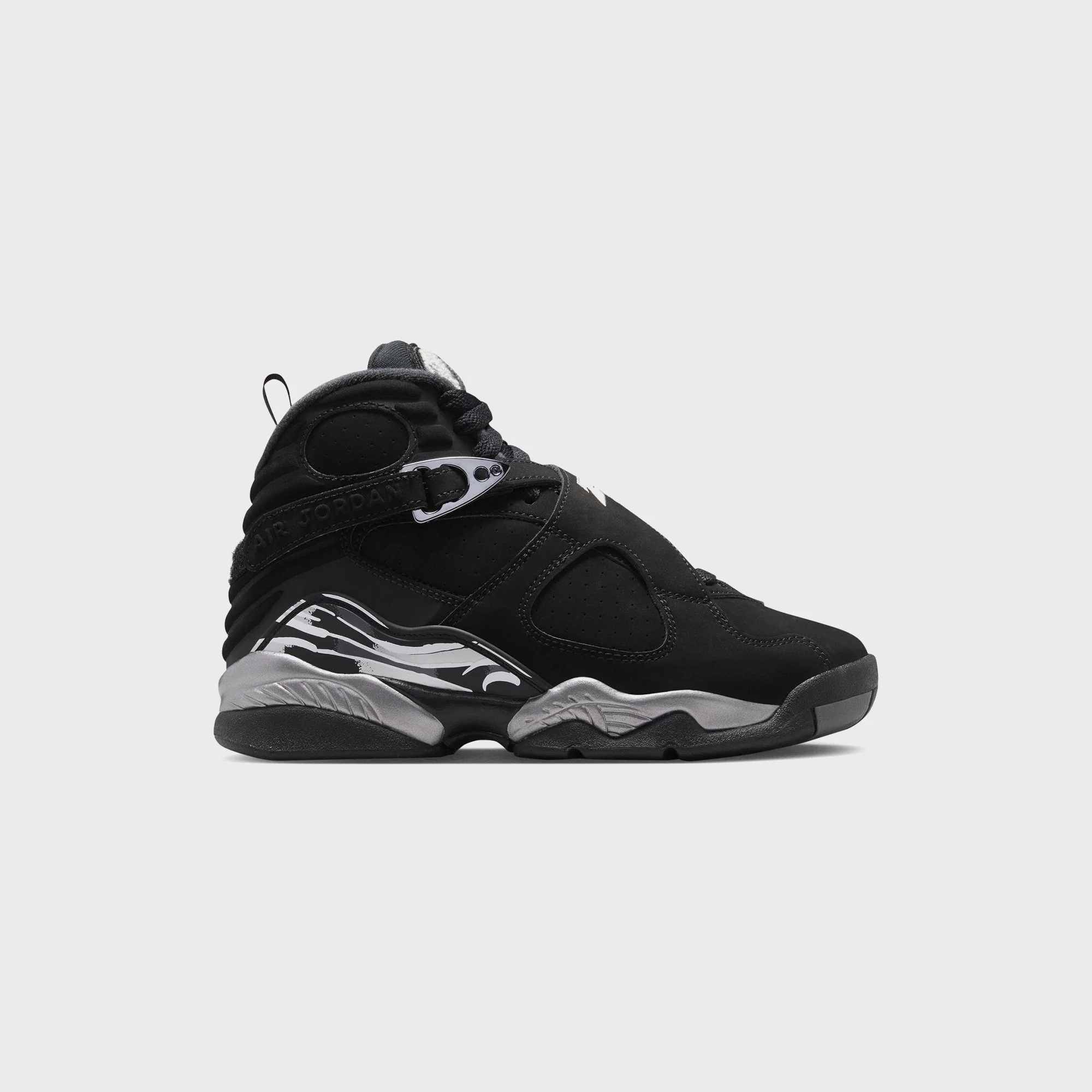 Jordan GS Air Jordan 8 Retro - Black / Light Graphite / White