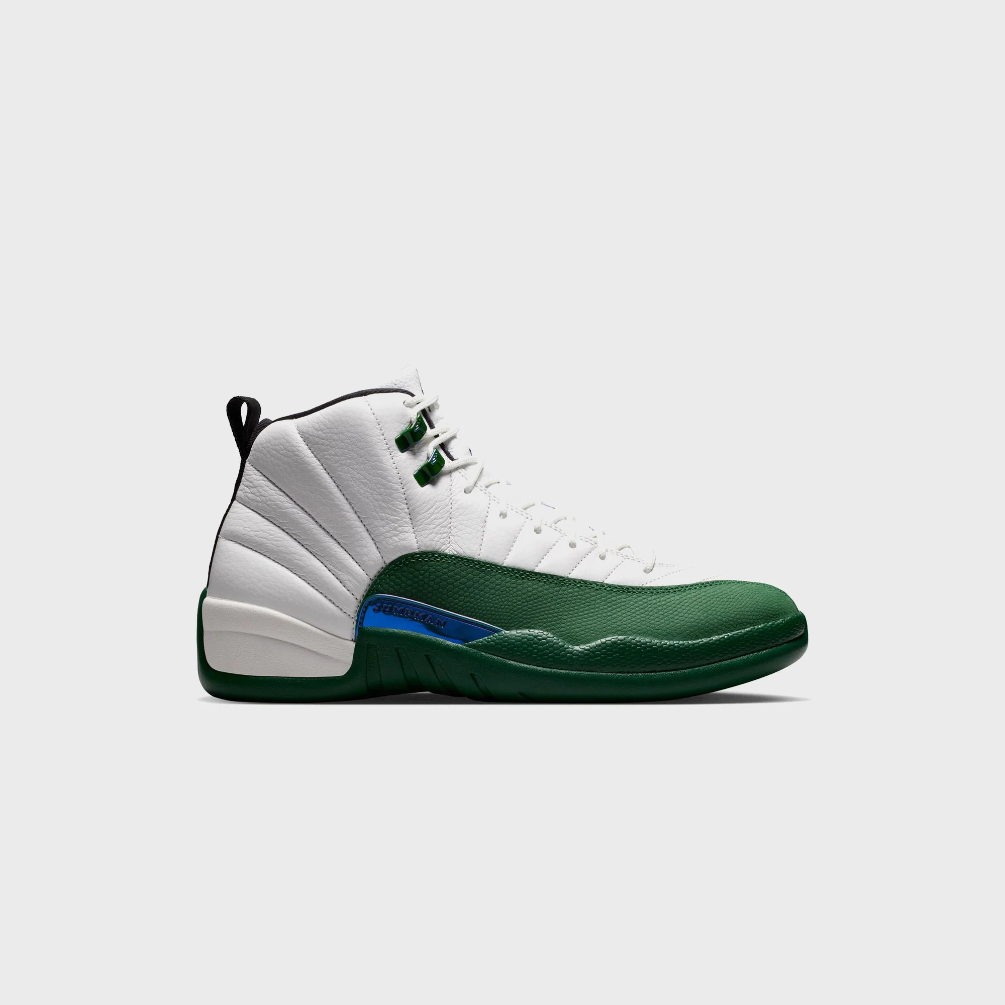 Jordan Air Jordan 12 Retro - Summit White / Gorge Green / Black / Fierce Purple