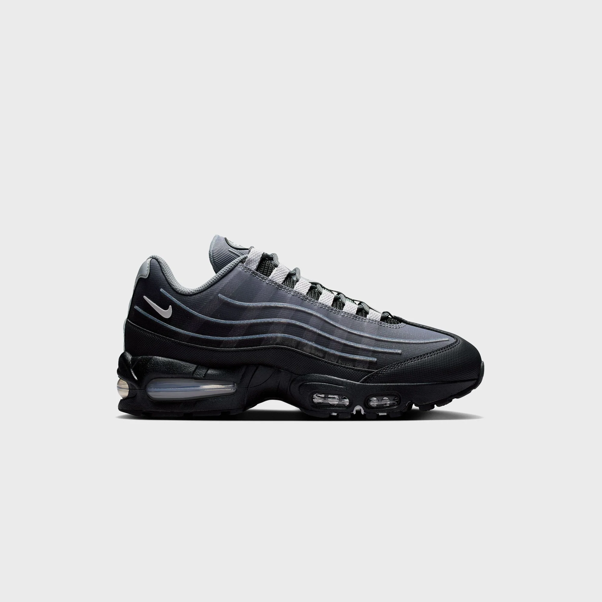 Nike Air Max Big Bubble - Black / Wolf Grey / Smoke Grey / Metallic Silver