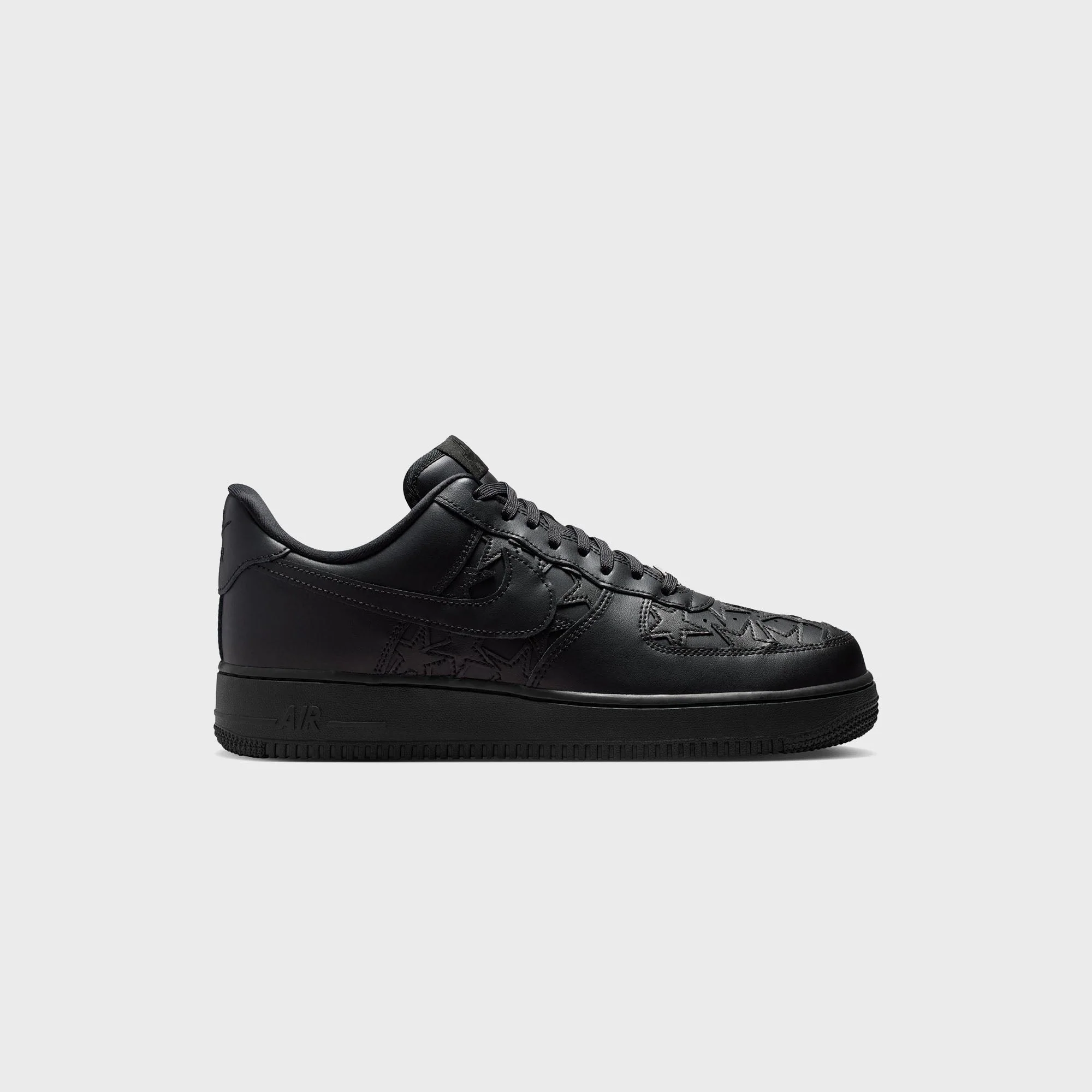 Nike Air Force 1 '07 Edge - Black / Metallic Silver