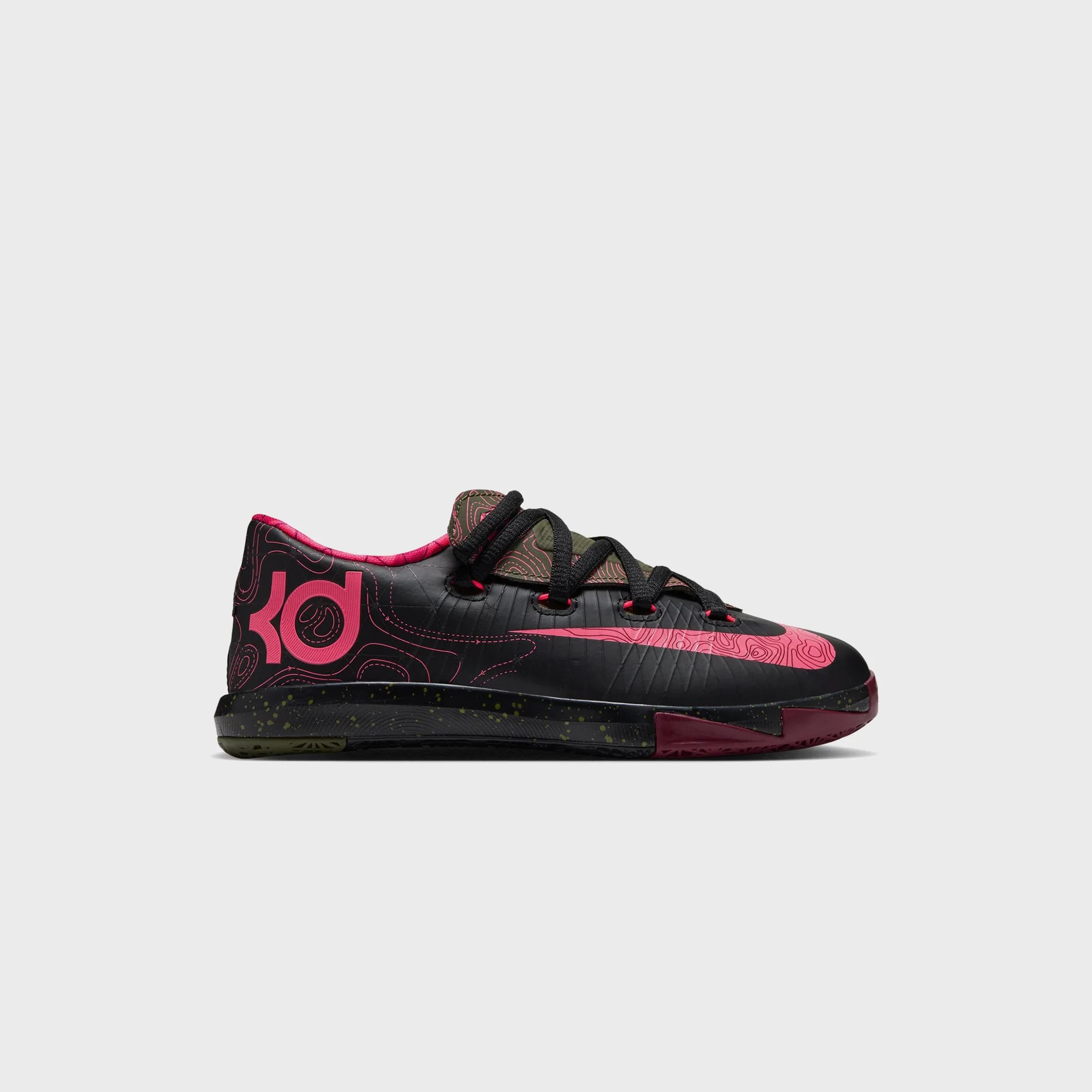 Nike PS KD 6 - Black / Medium Olive / Noble Red / Atomic Red