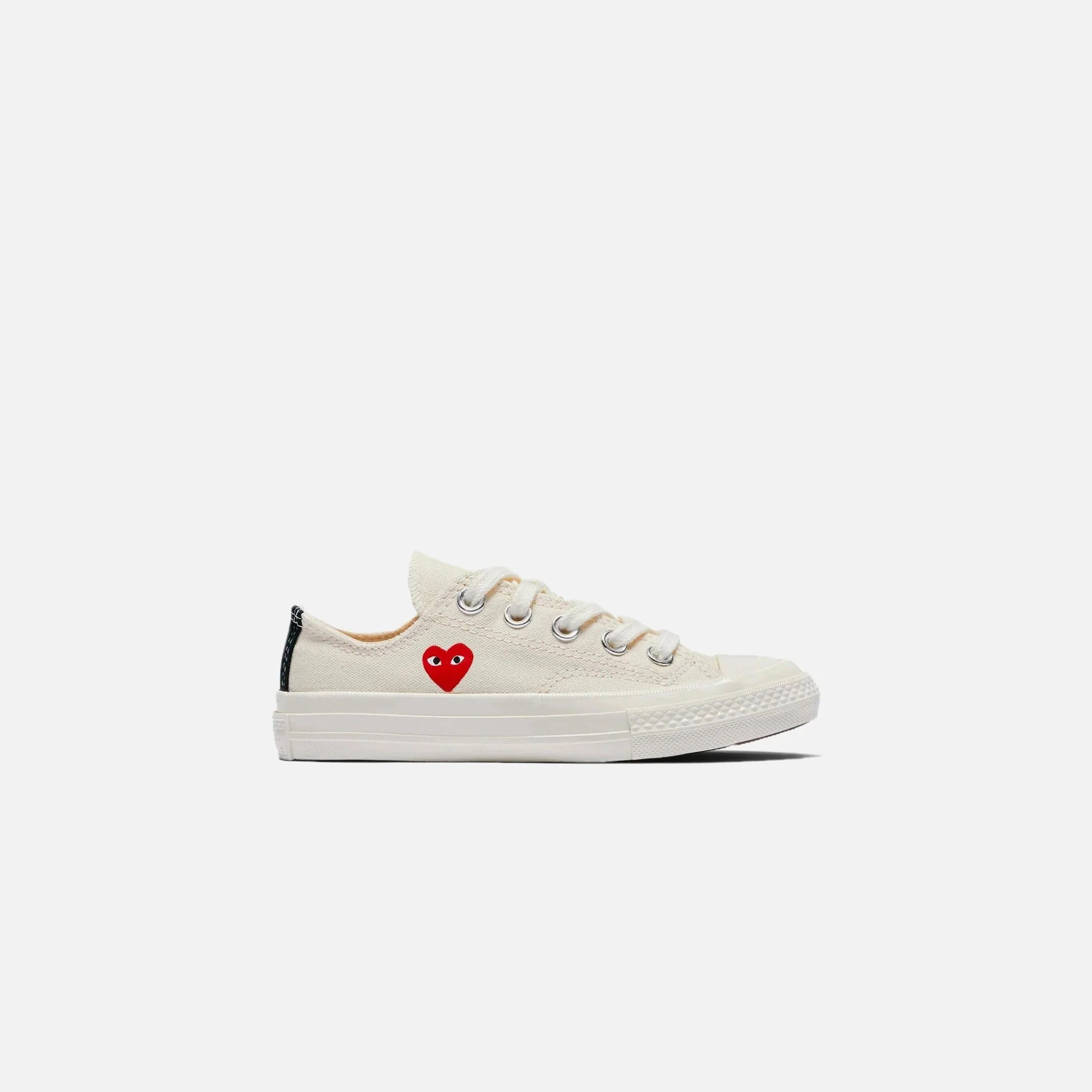 Comme Des Gar?ons Play x Converse Kids Chuck 70 Low Top - Beige
