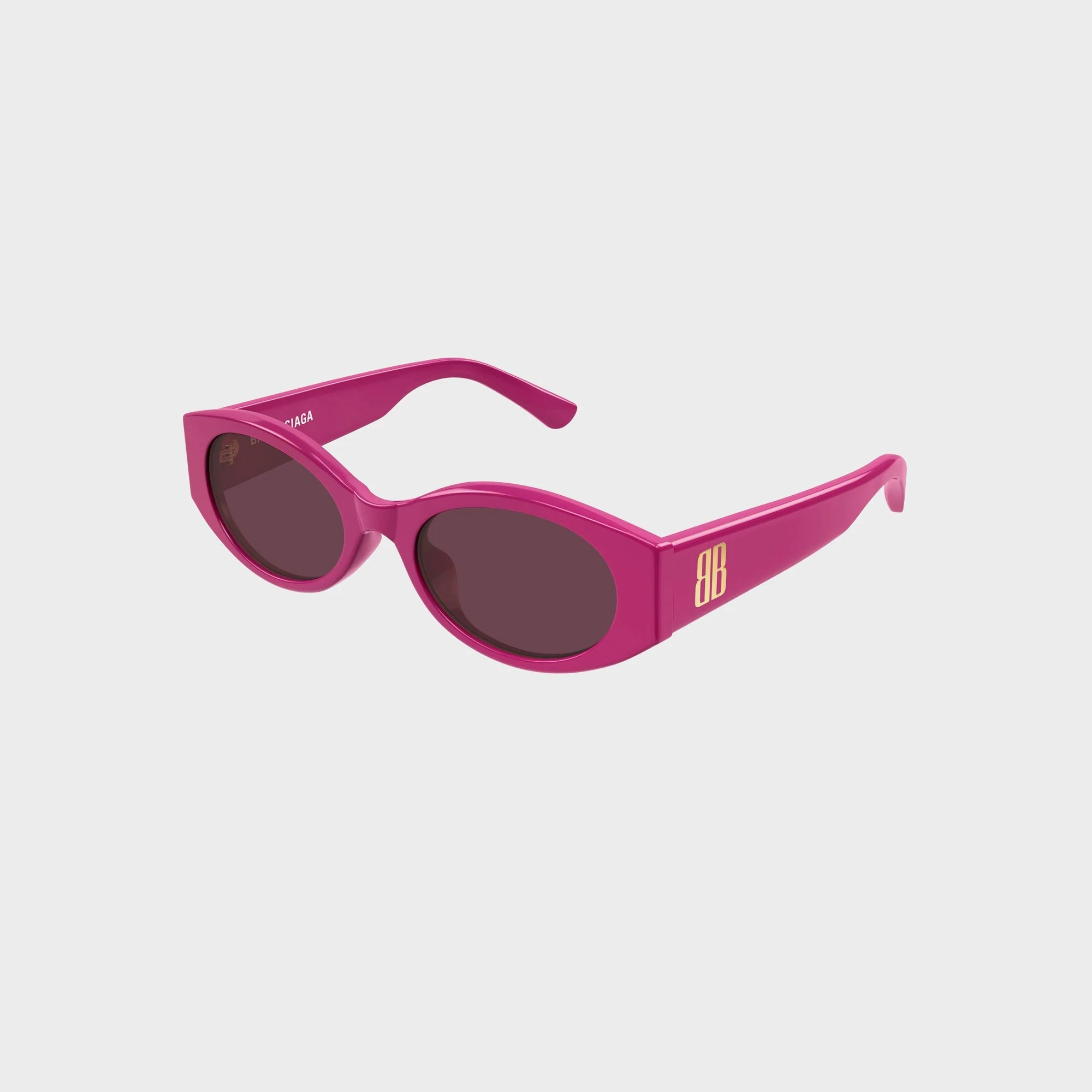 Balenciaga BB0477SA Recycled Acetate Sunglasses - Fuchsia / Violet
