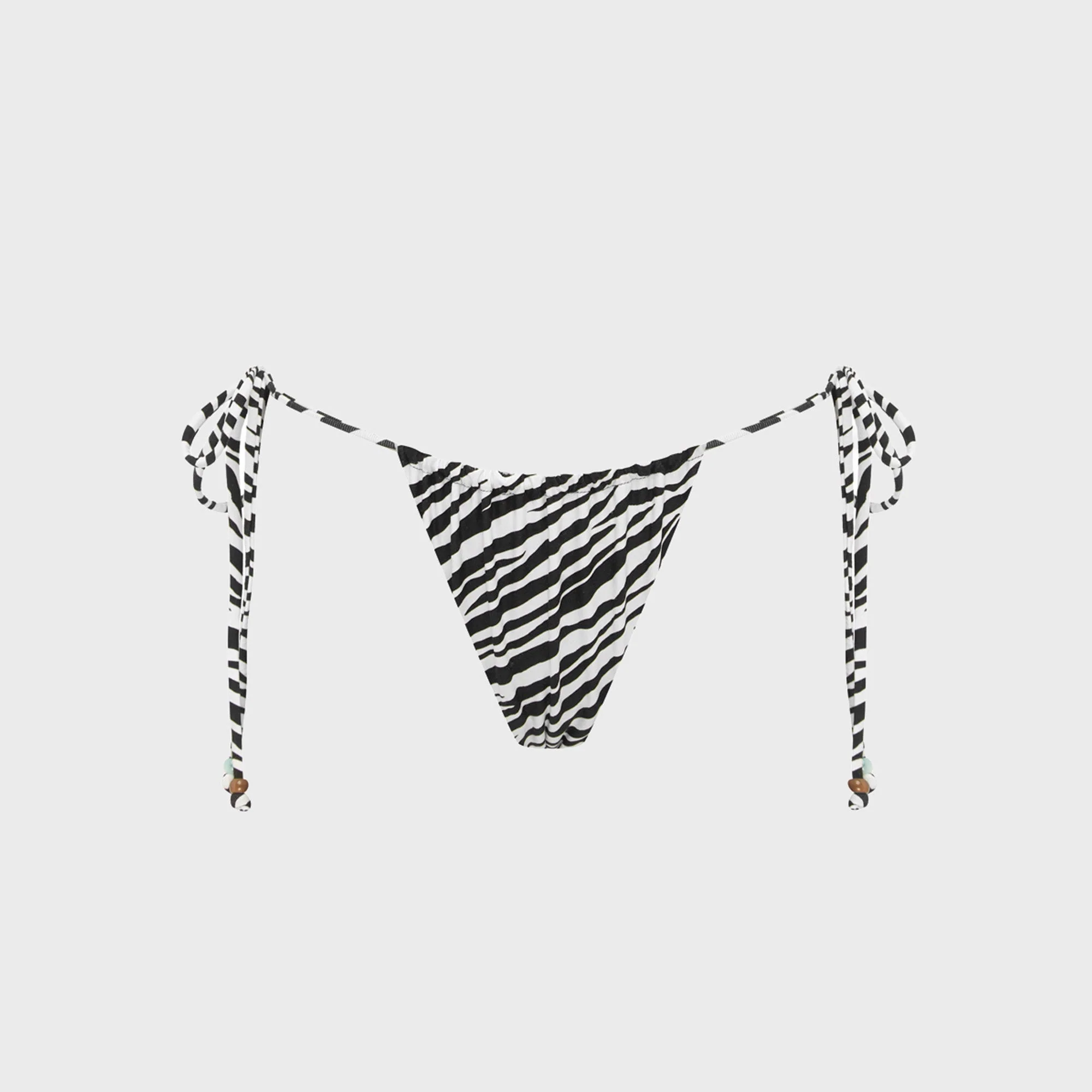 Bond Eye Reversible Stevia Brief Bottom - Zebra / Black
