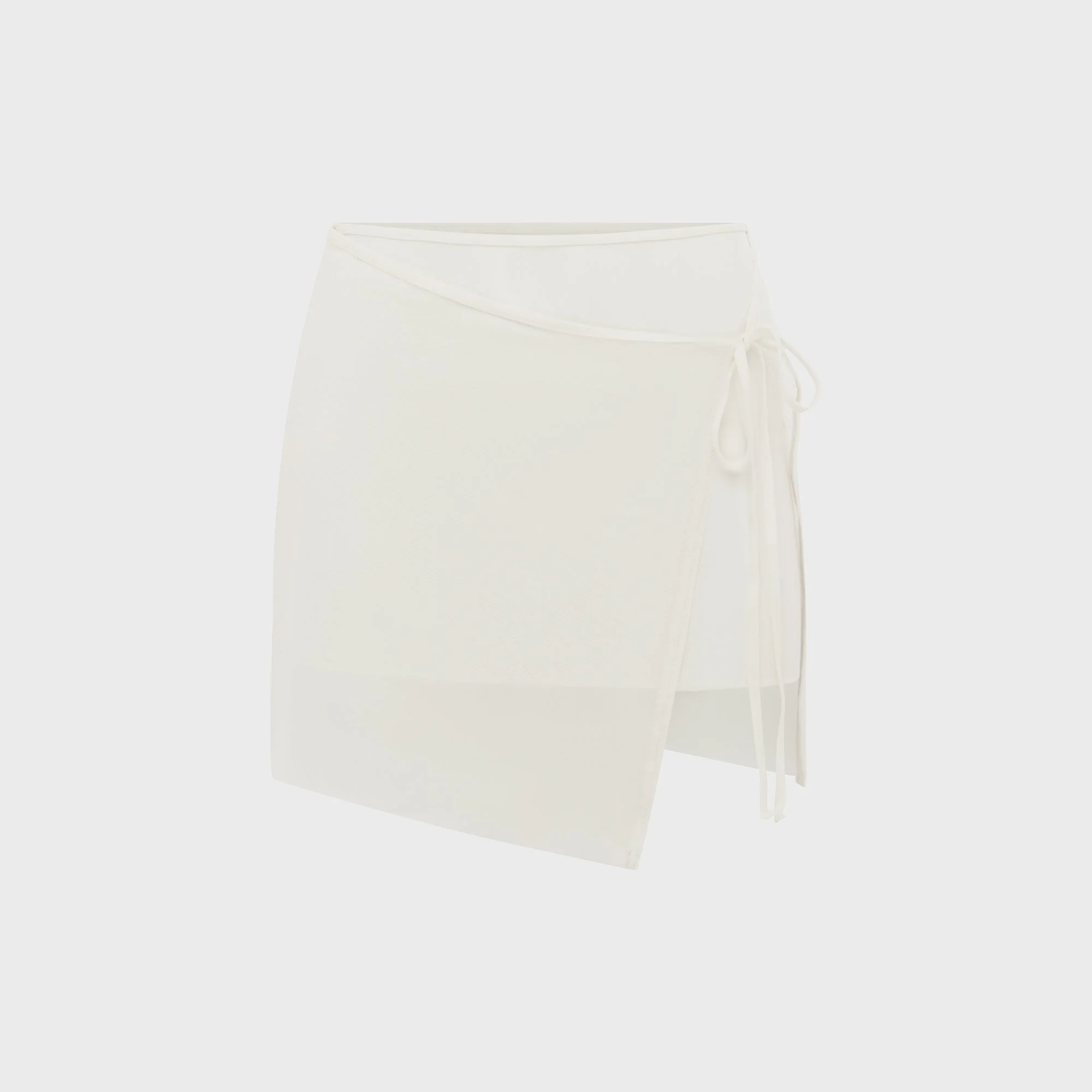 Bond Eye Maeve Mini Skirt - Coconut Mesh