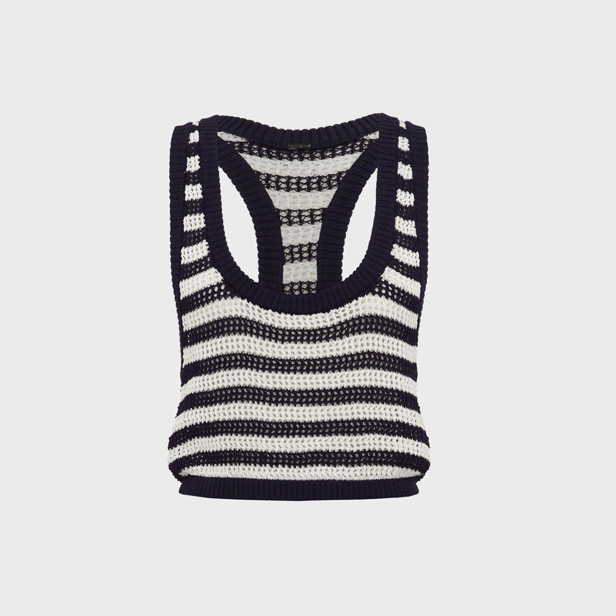 Bond Eye Lumi Top - Navy Stripe
