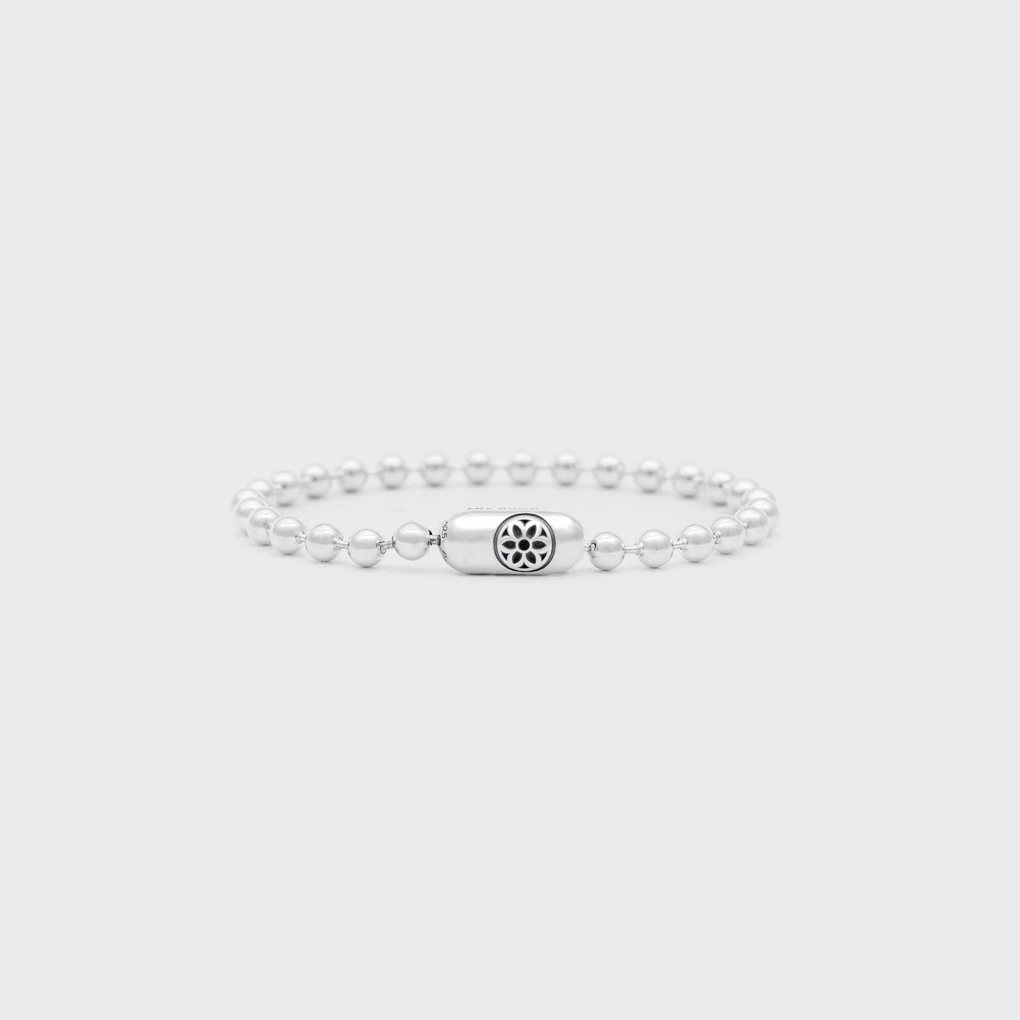 GOOD ART HLYWD Rosette Poplock Bracelet - Silver