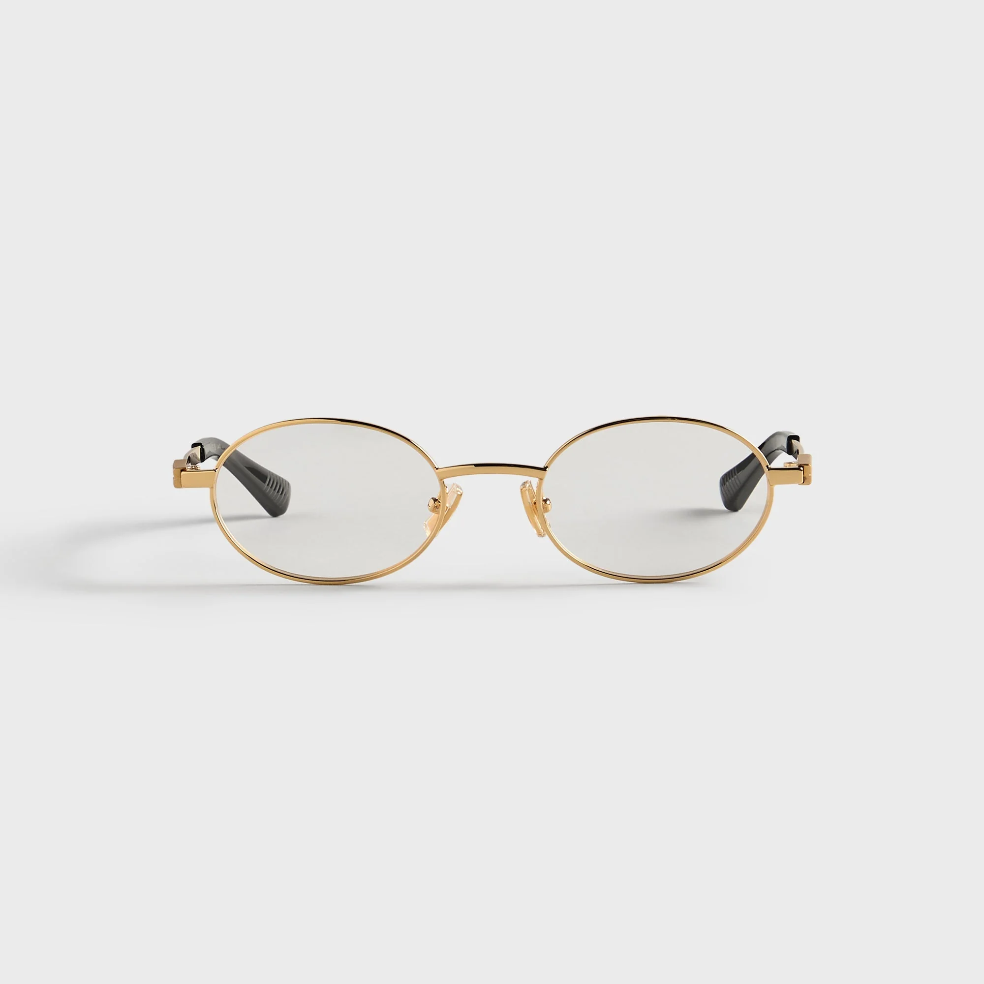Bottega Veneta BV1470S Metal Sunglasses - Gold / Transparent