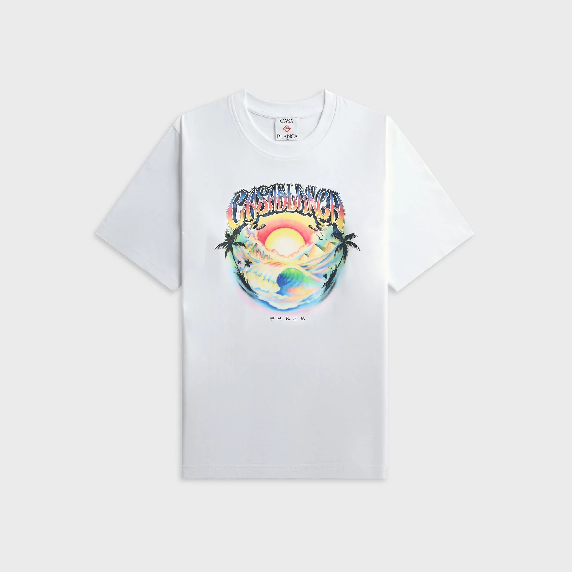 Casablanca Casa Airspray Short Sleeve Tee - White