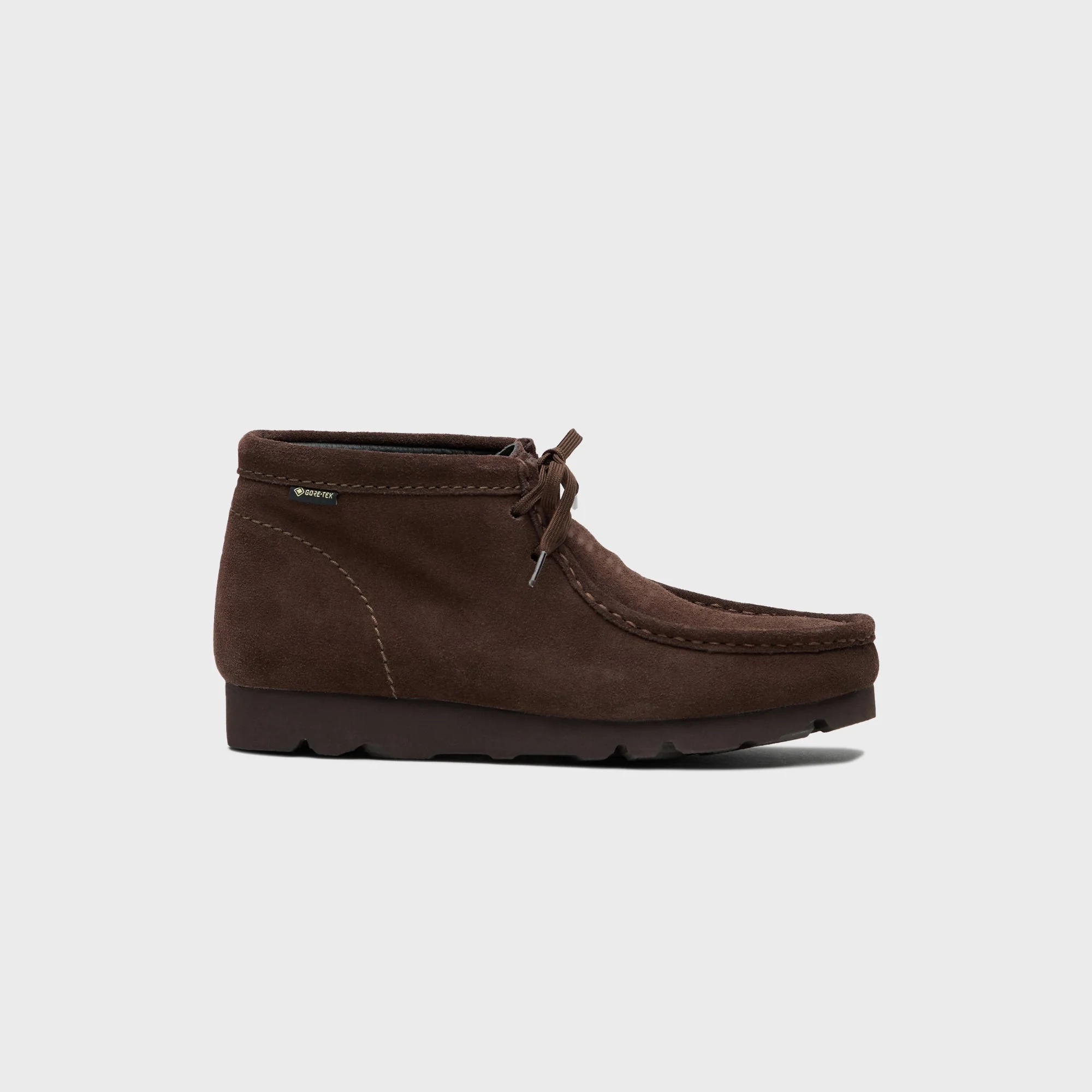 Clarks Wallabee GTX - Dark Brown Suede