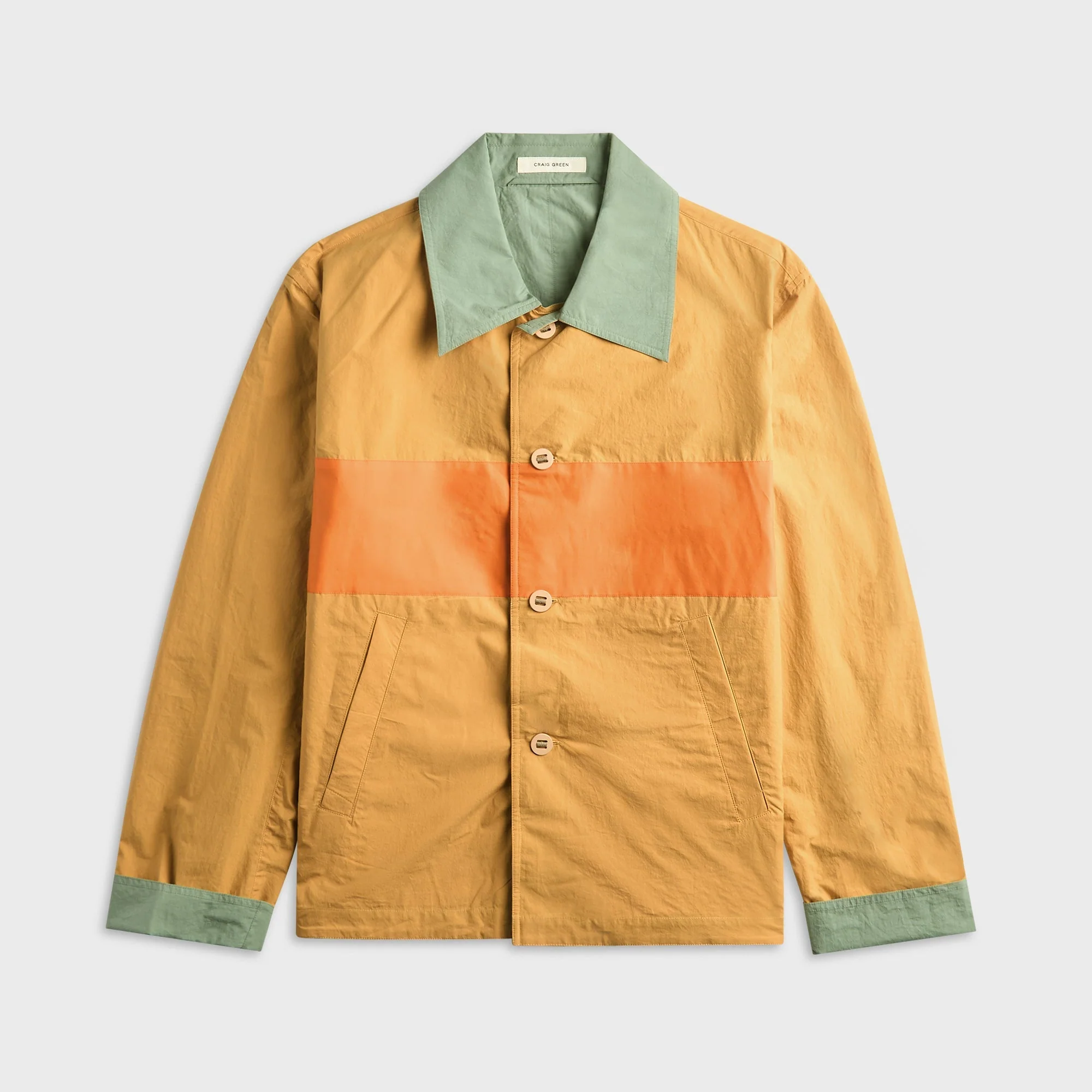 Craig Green Reversible Worker Jacket - Yellow / Blue