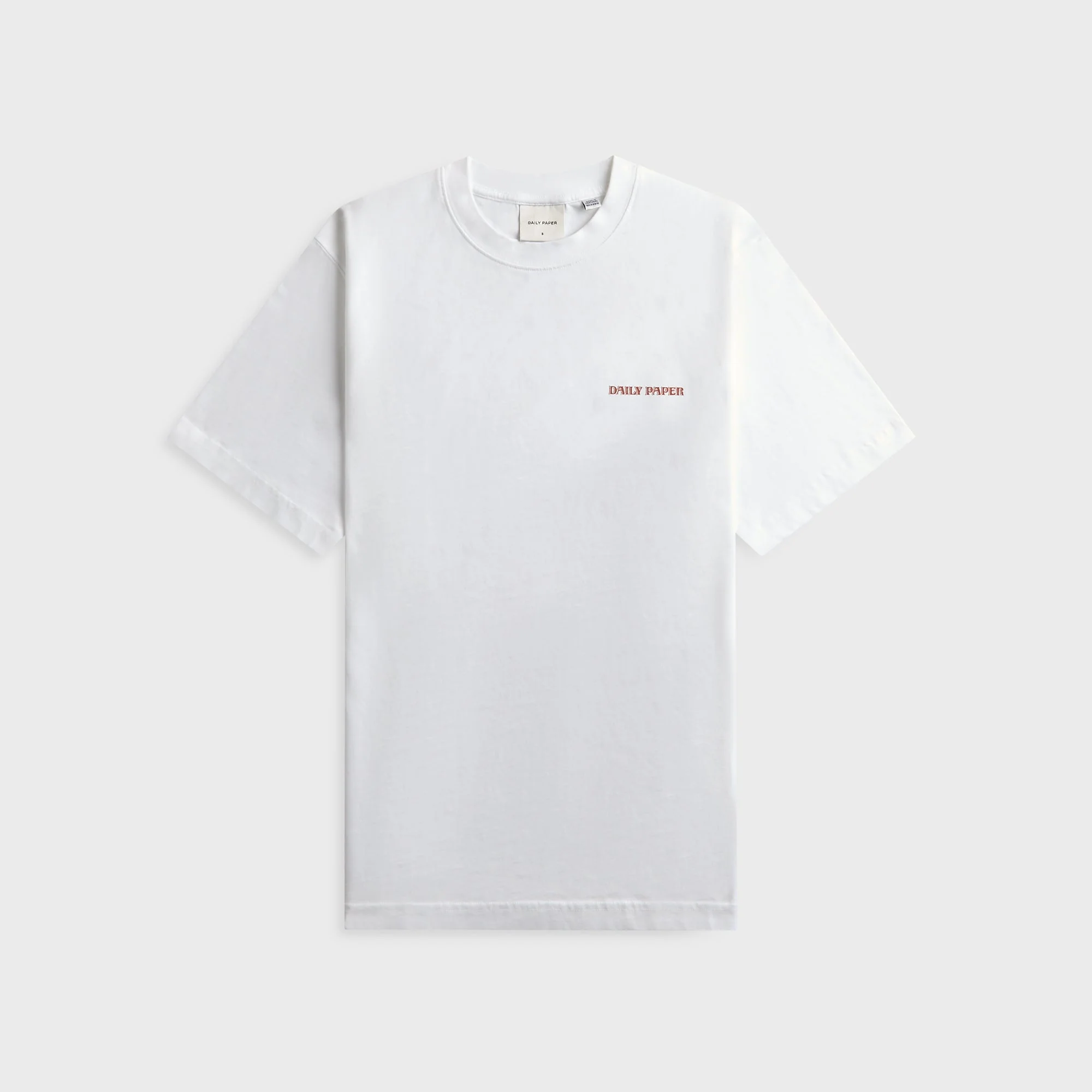 Daily Paper Safari Rally Short Sleeve Tee - White