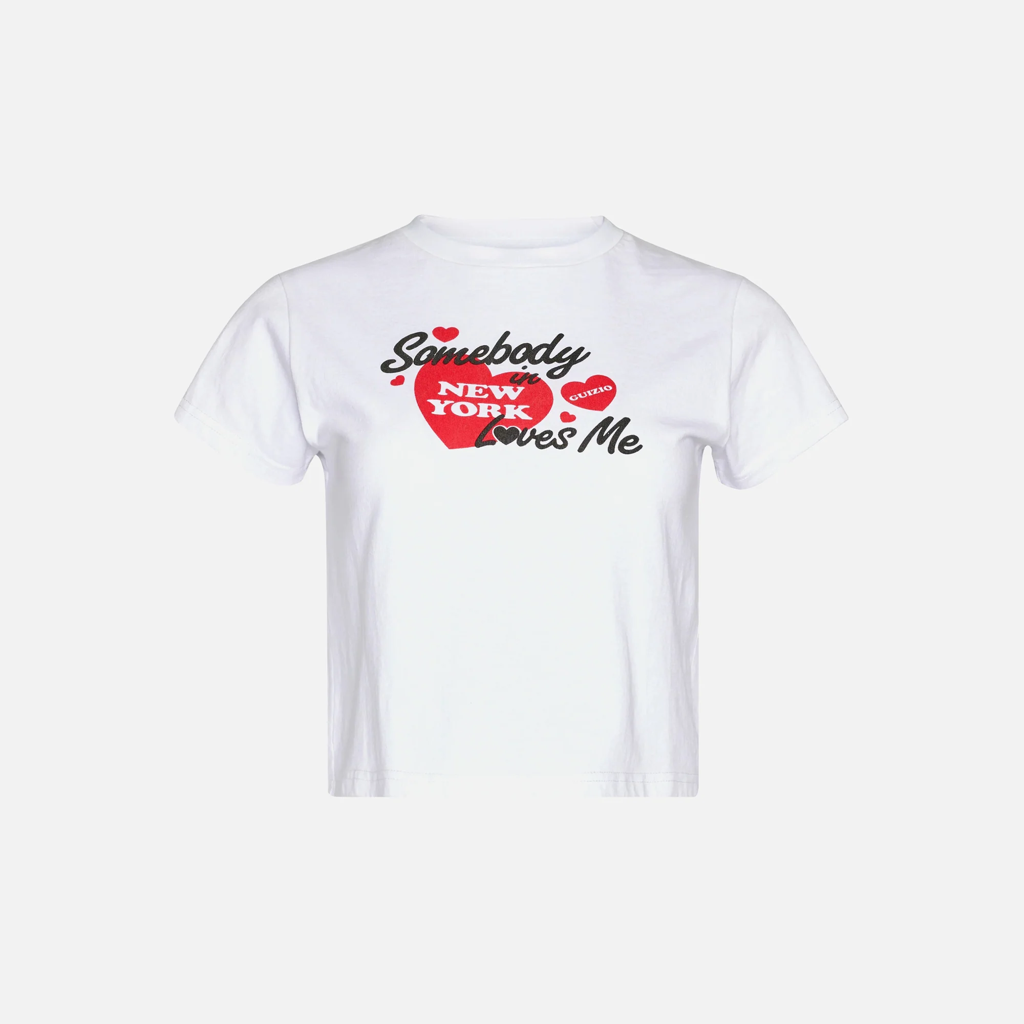 GUIZIO NY Cotton Tee - White