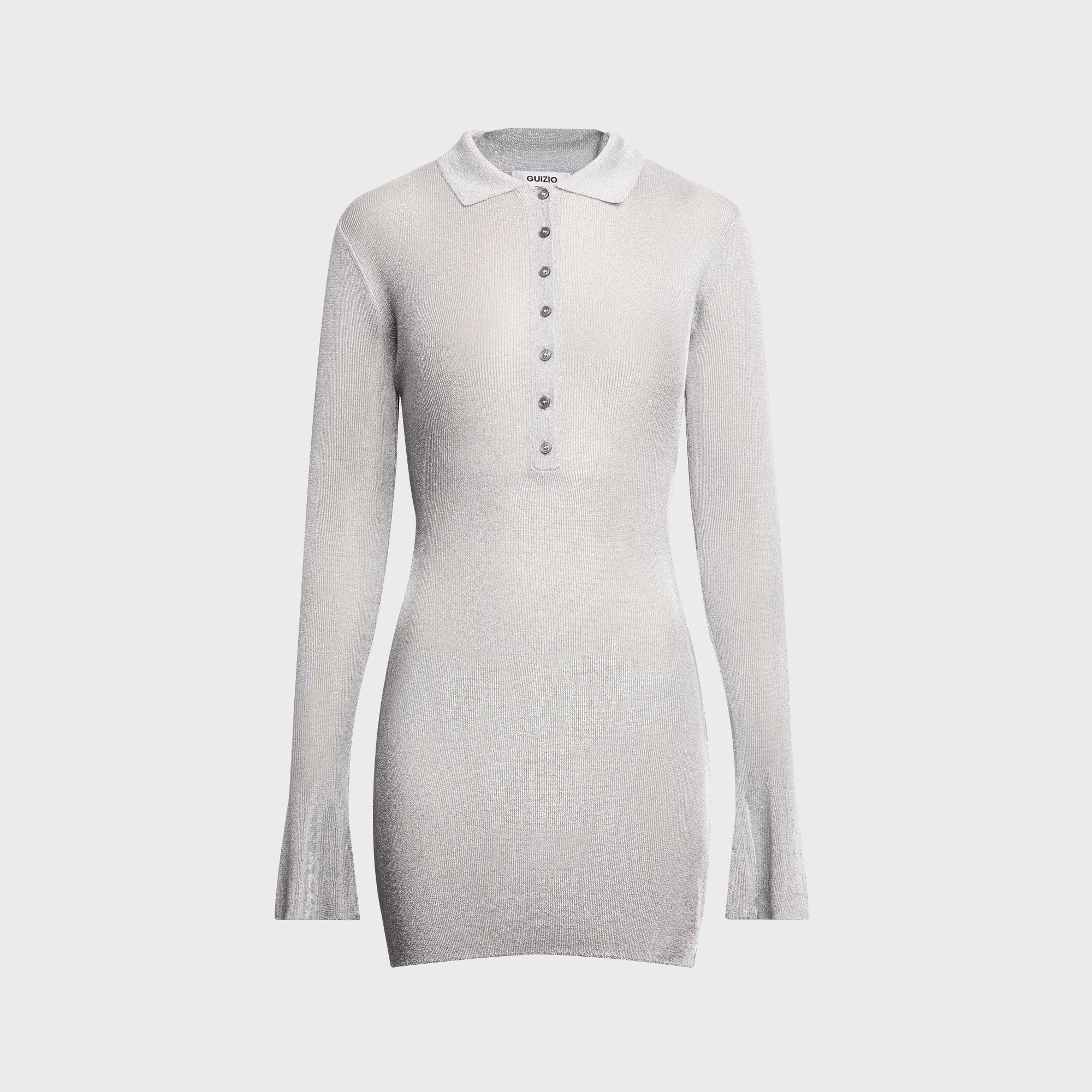 GUIZIO Lilou Mini Dress - Silver