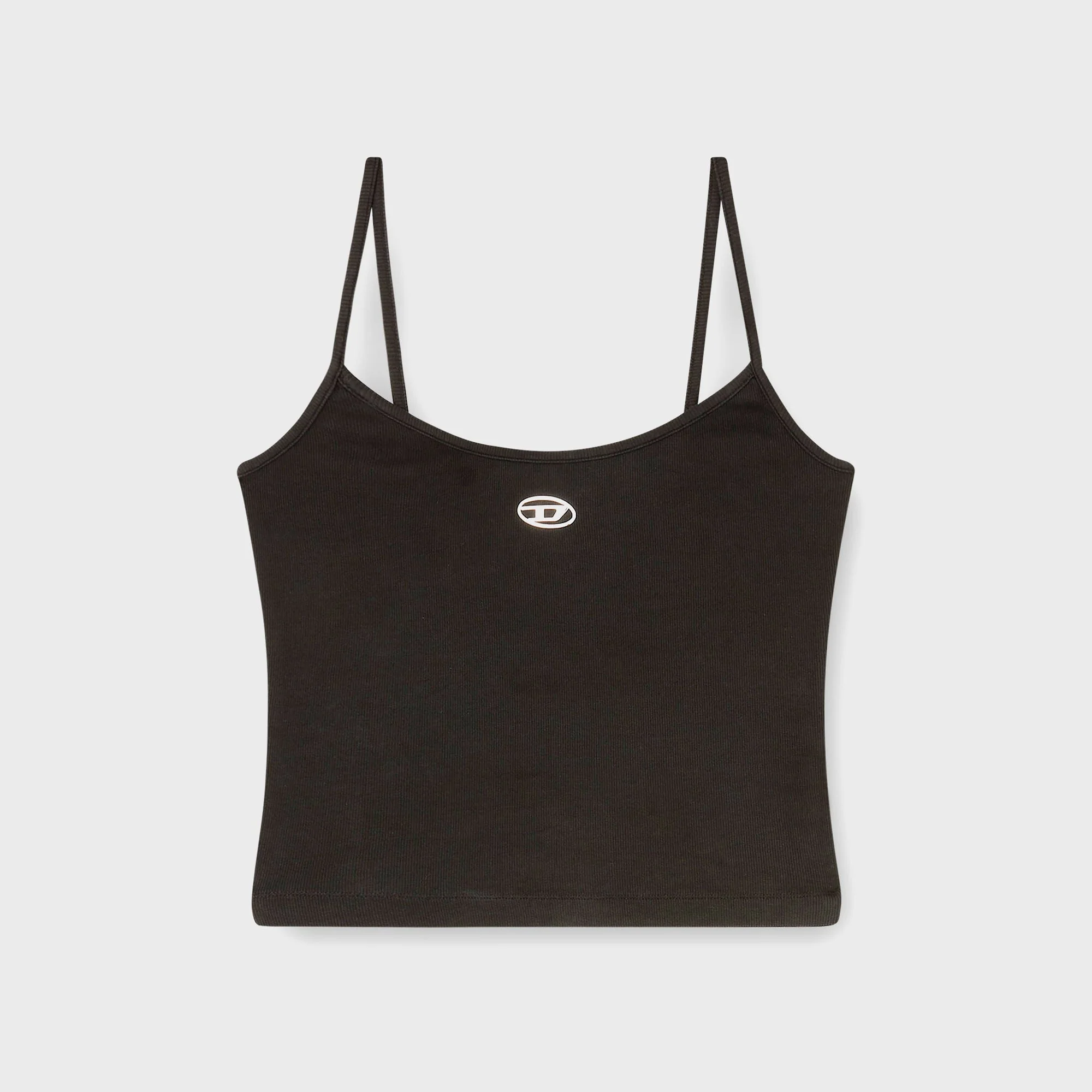Diesel T-Hupy Logo Detail Top - Black