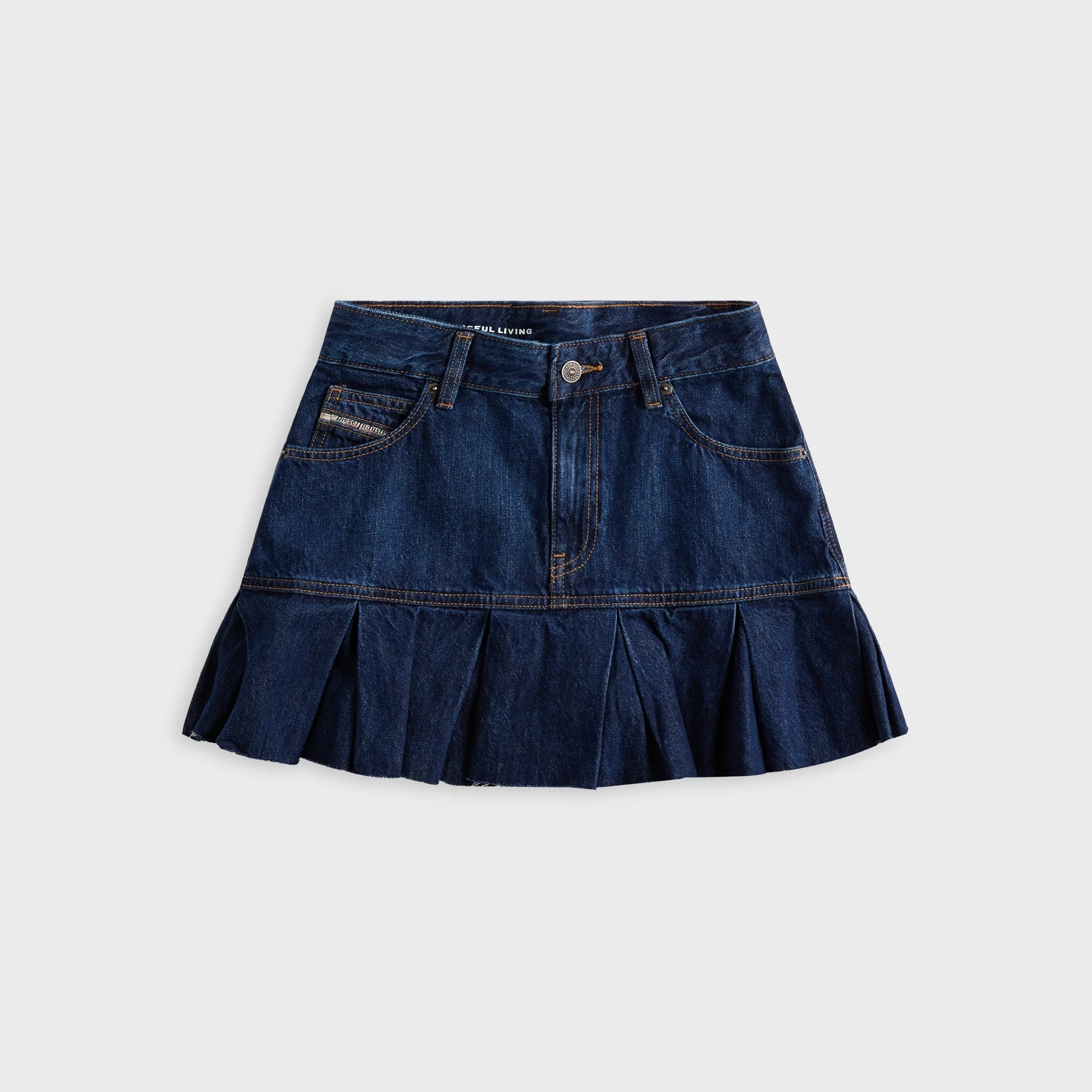 Diesel De-Reen Skirt - Blue
