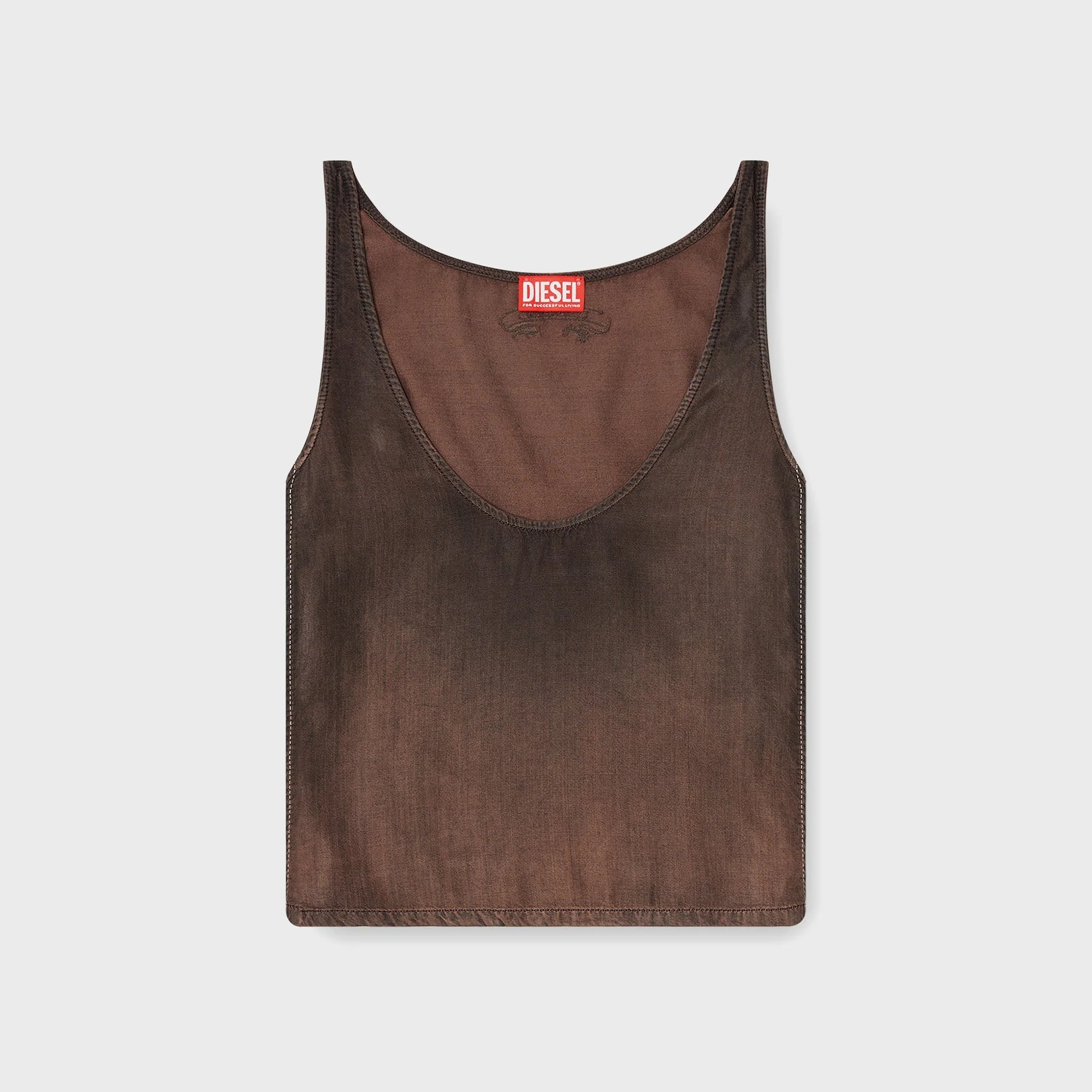 Diesel De-Norian S Tank Top - Brown