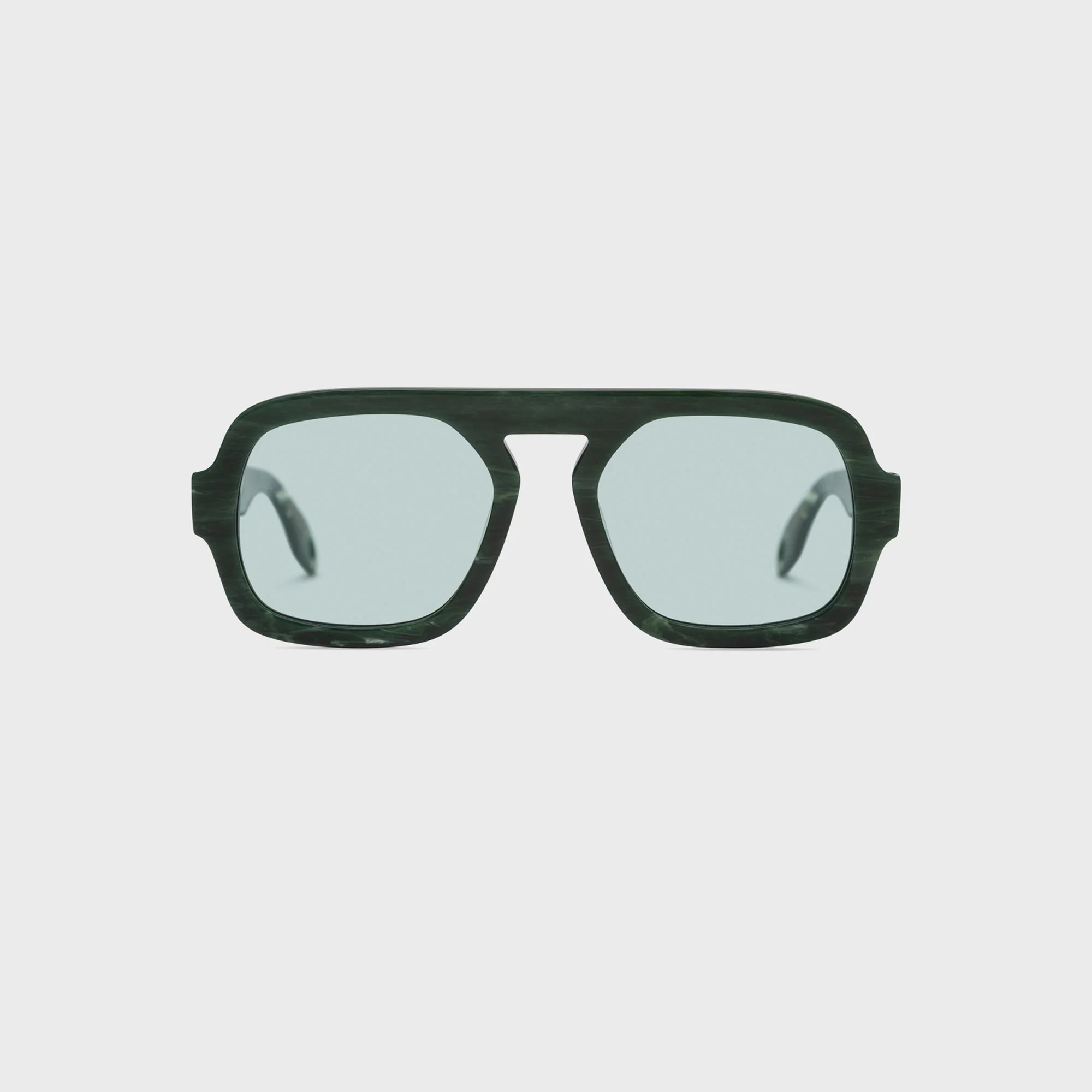 Elisa Johnson Jane Sunglasses - Green Tortoise