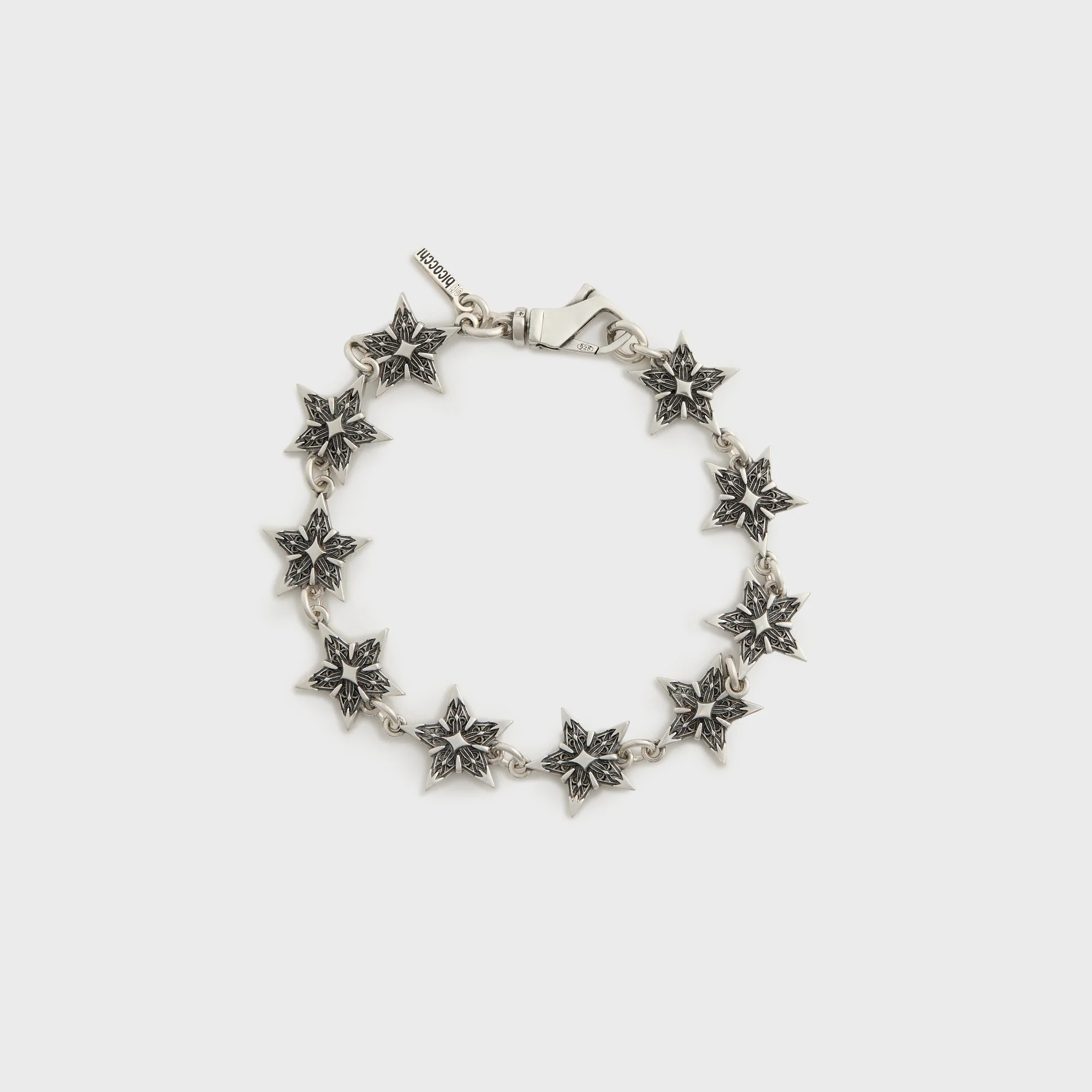 Emanuele Bicocchi Stella Notre Dame Bracelet - Silver